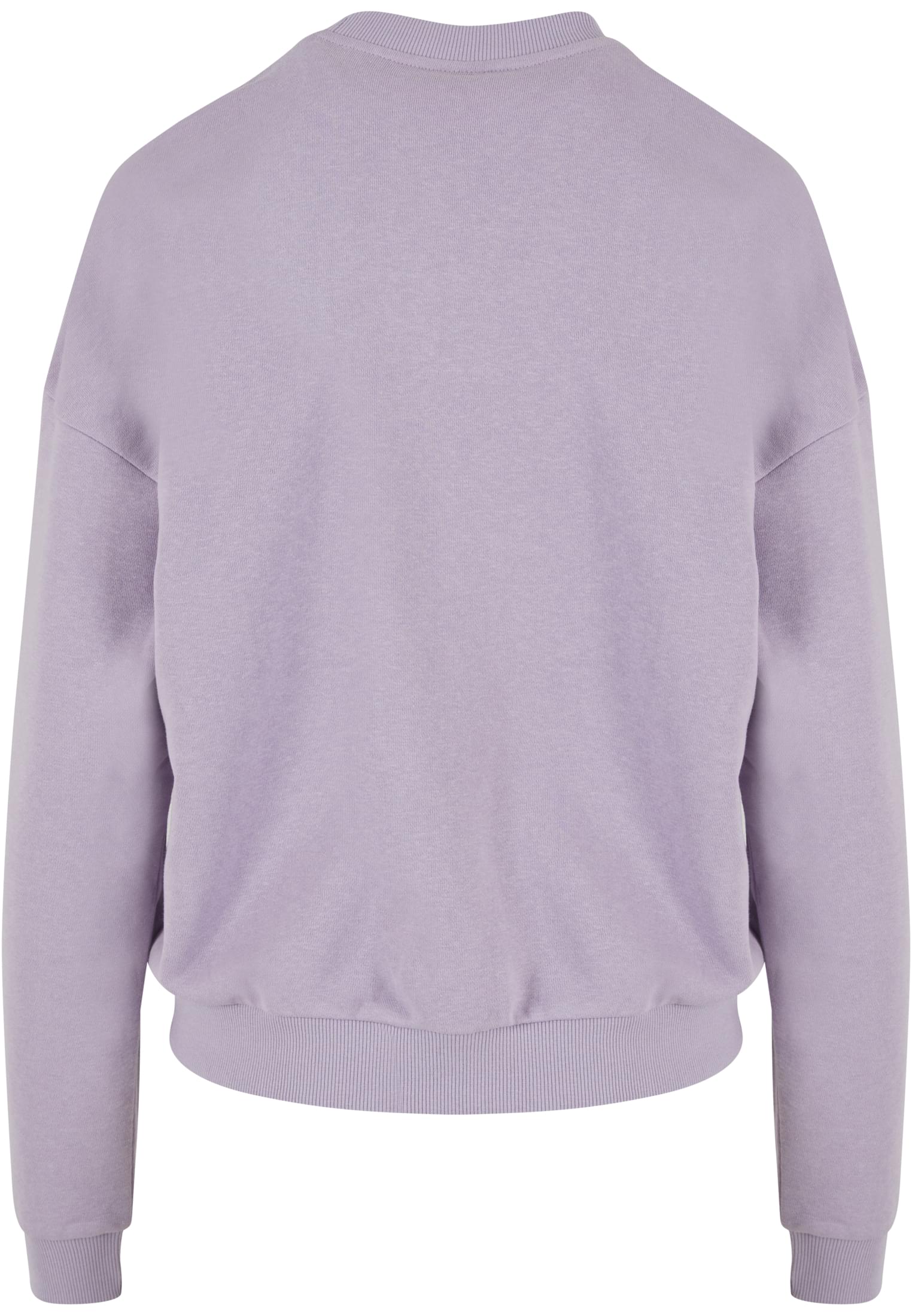 Ladies Oversized Light Terry Crewneck | dustylilac