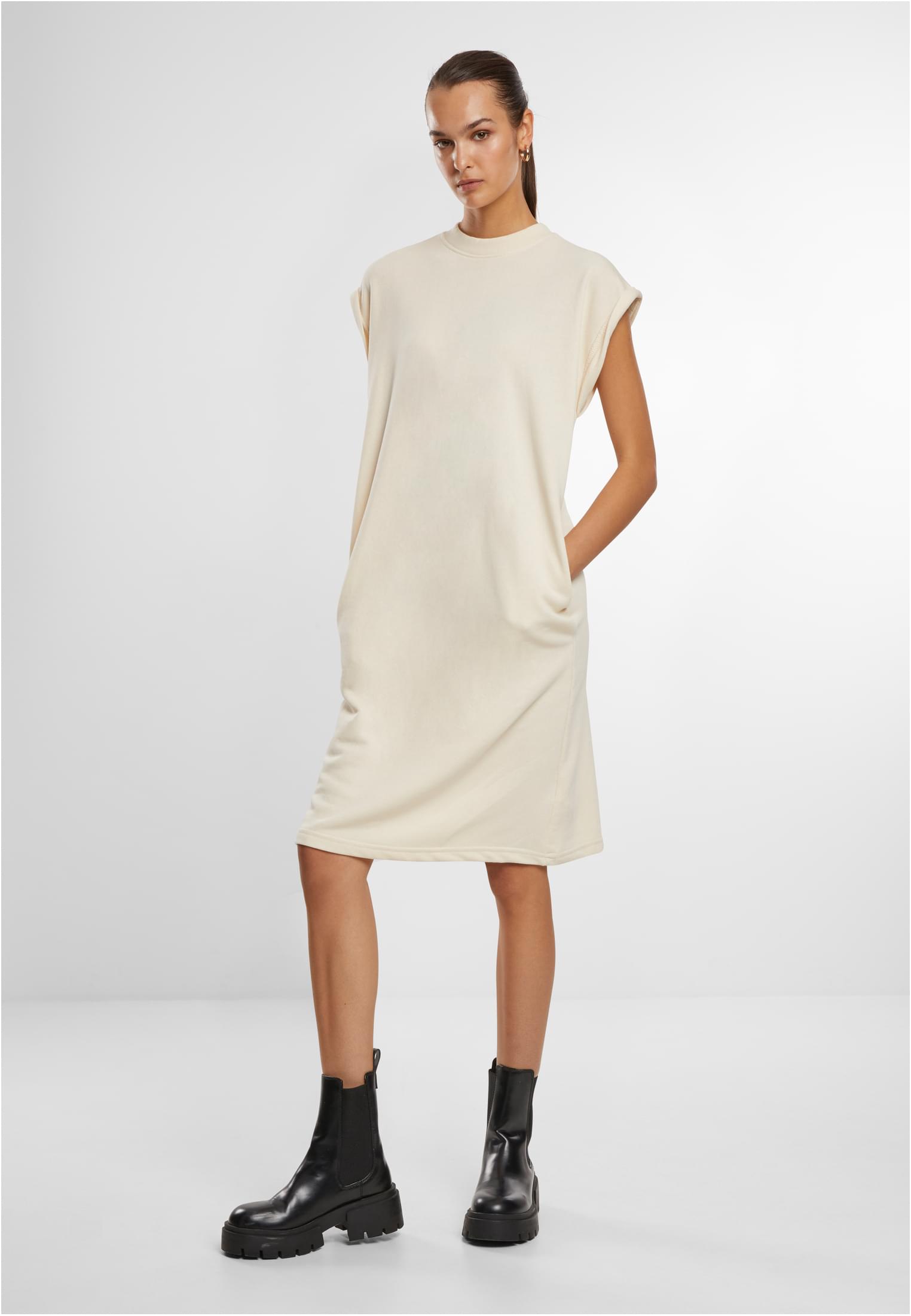 Ladies Light Terry Dress | whitesand