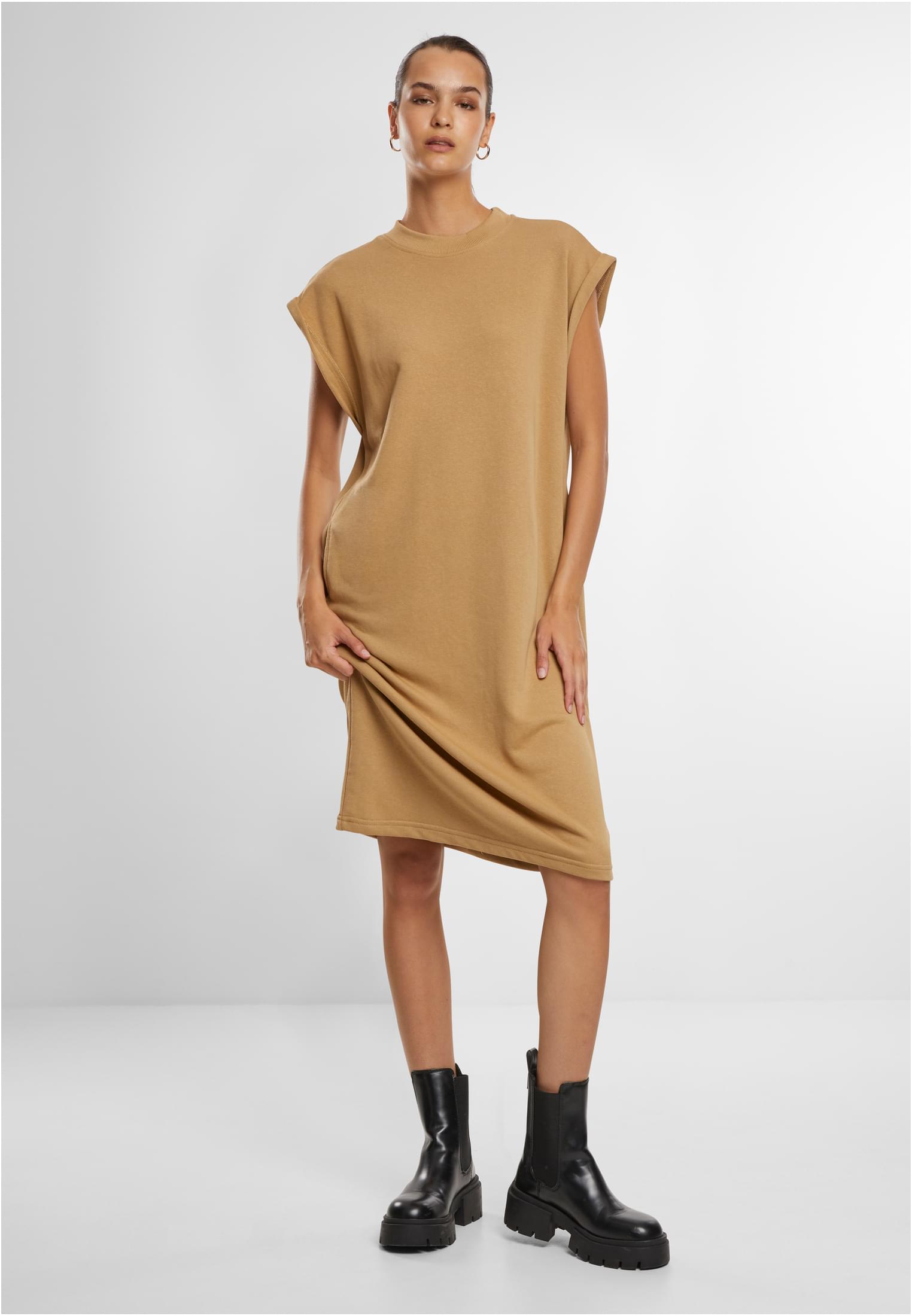 Ladies Light Terry Dress | unionbeige