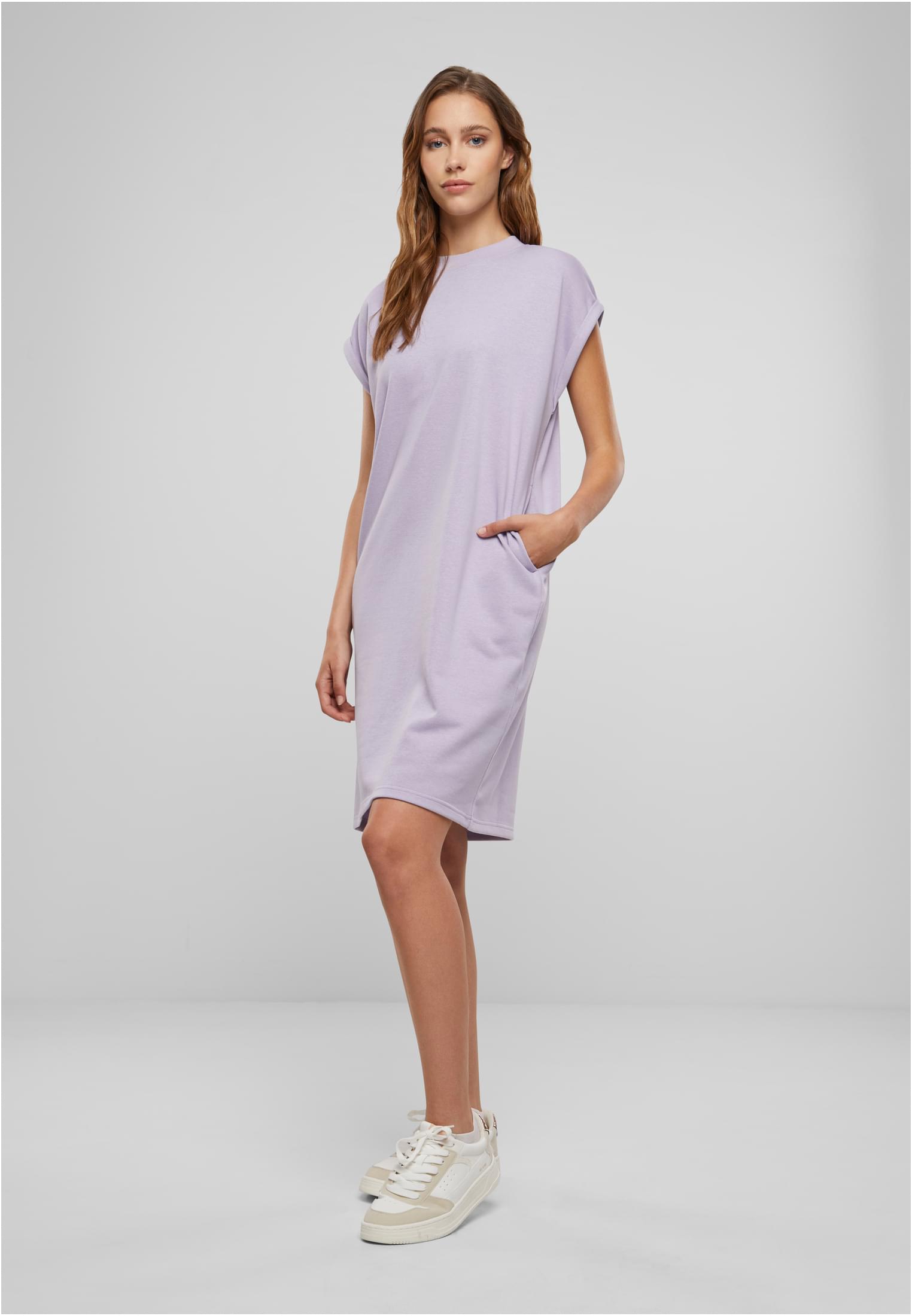 Ladies Light Terry Dress | dustylilac