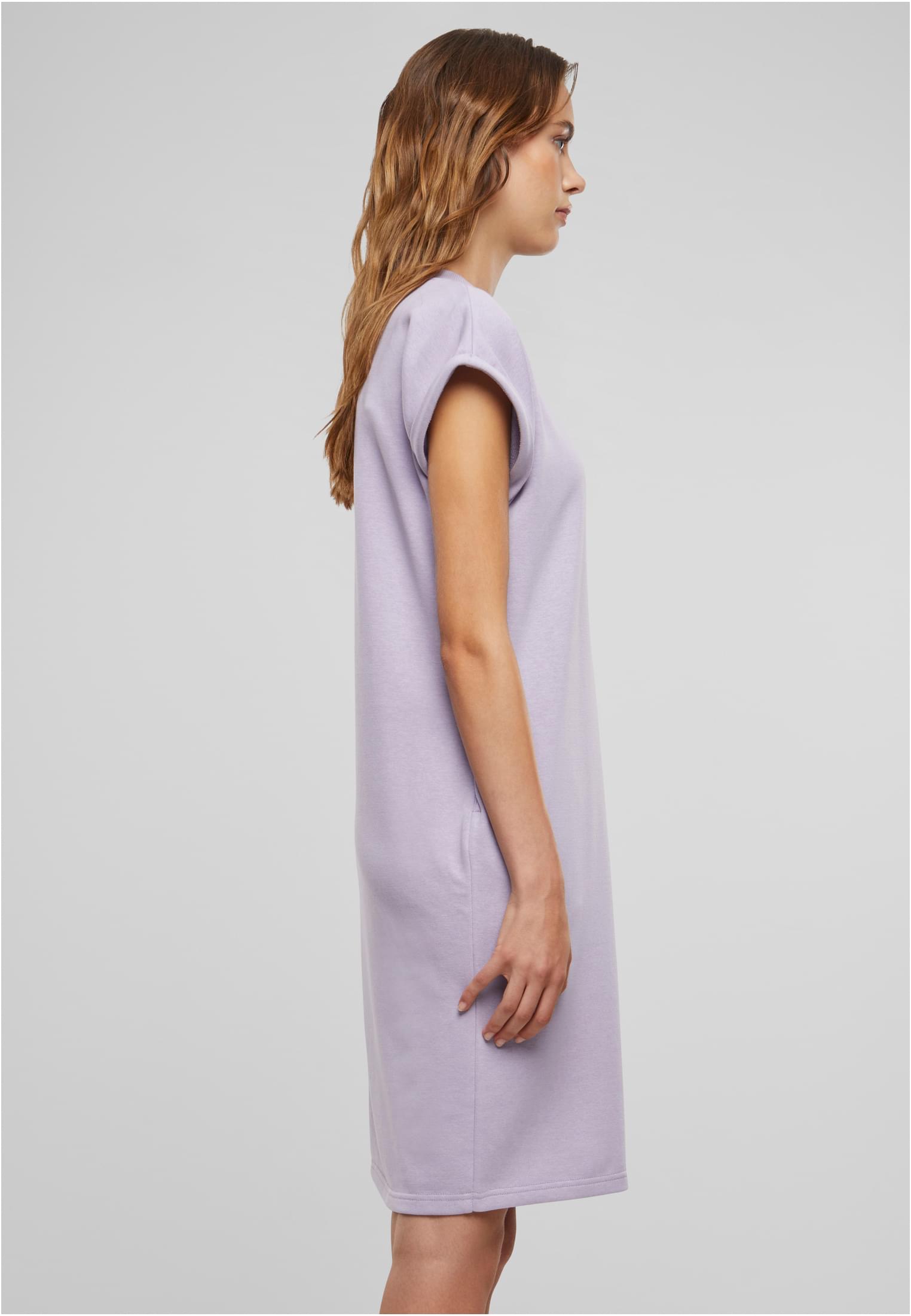 Ladies Light Terry Dress | dustylilac