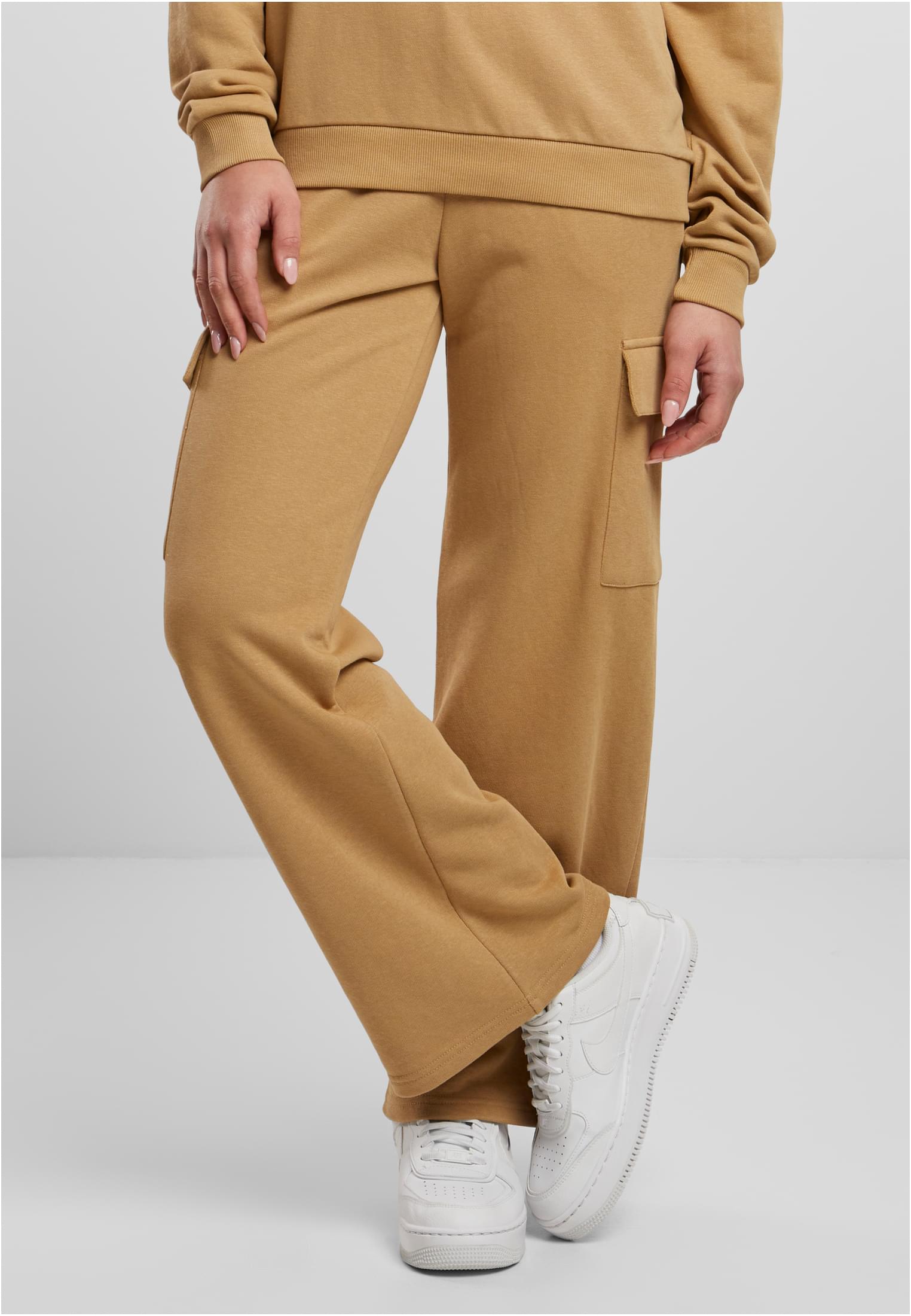 Ladies Baggy Light Terry Sweat Pants | unionbeige