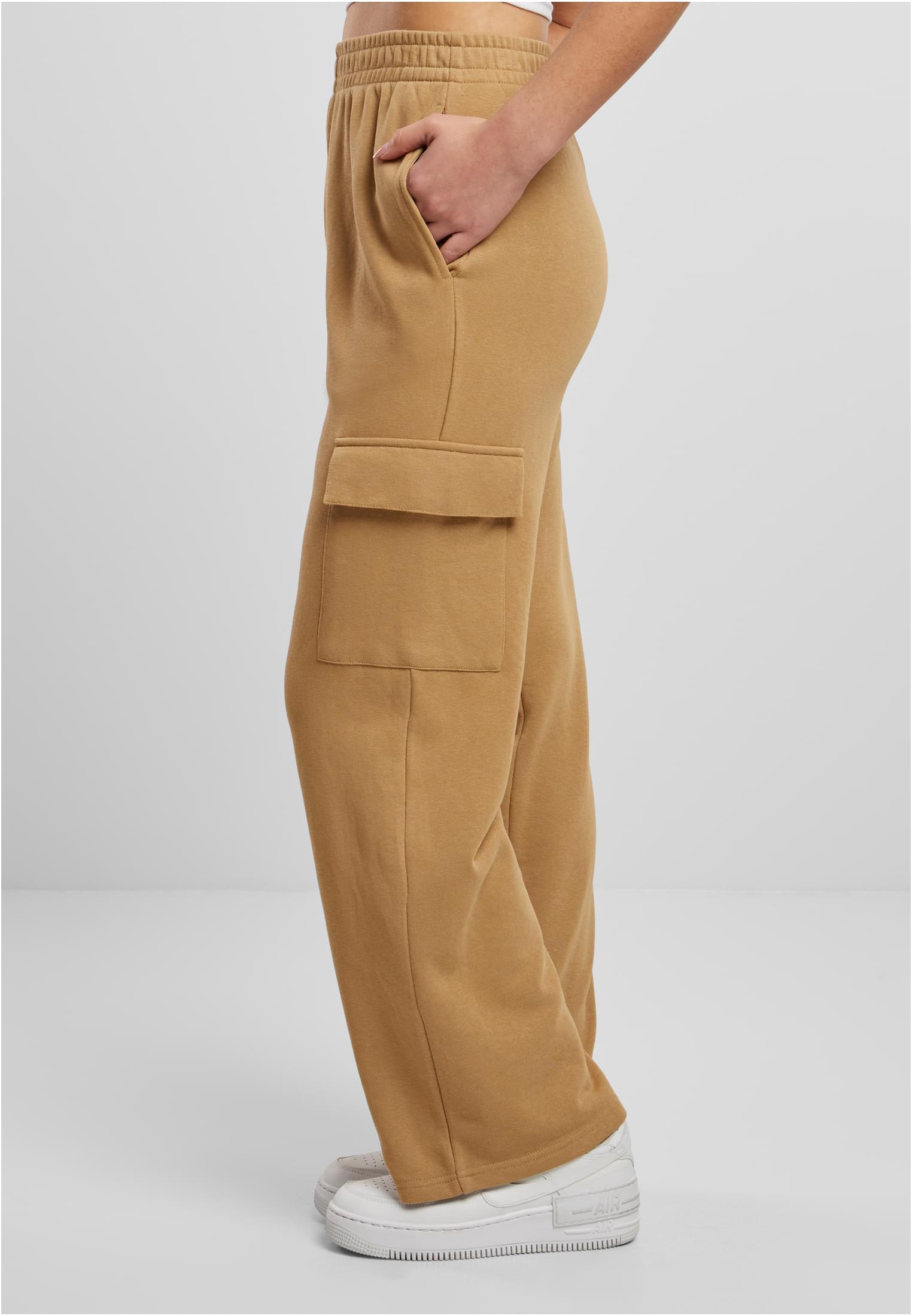 Ladies Baggy Light Terry Sweat Pants | unionbeige