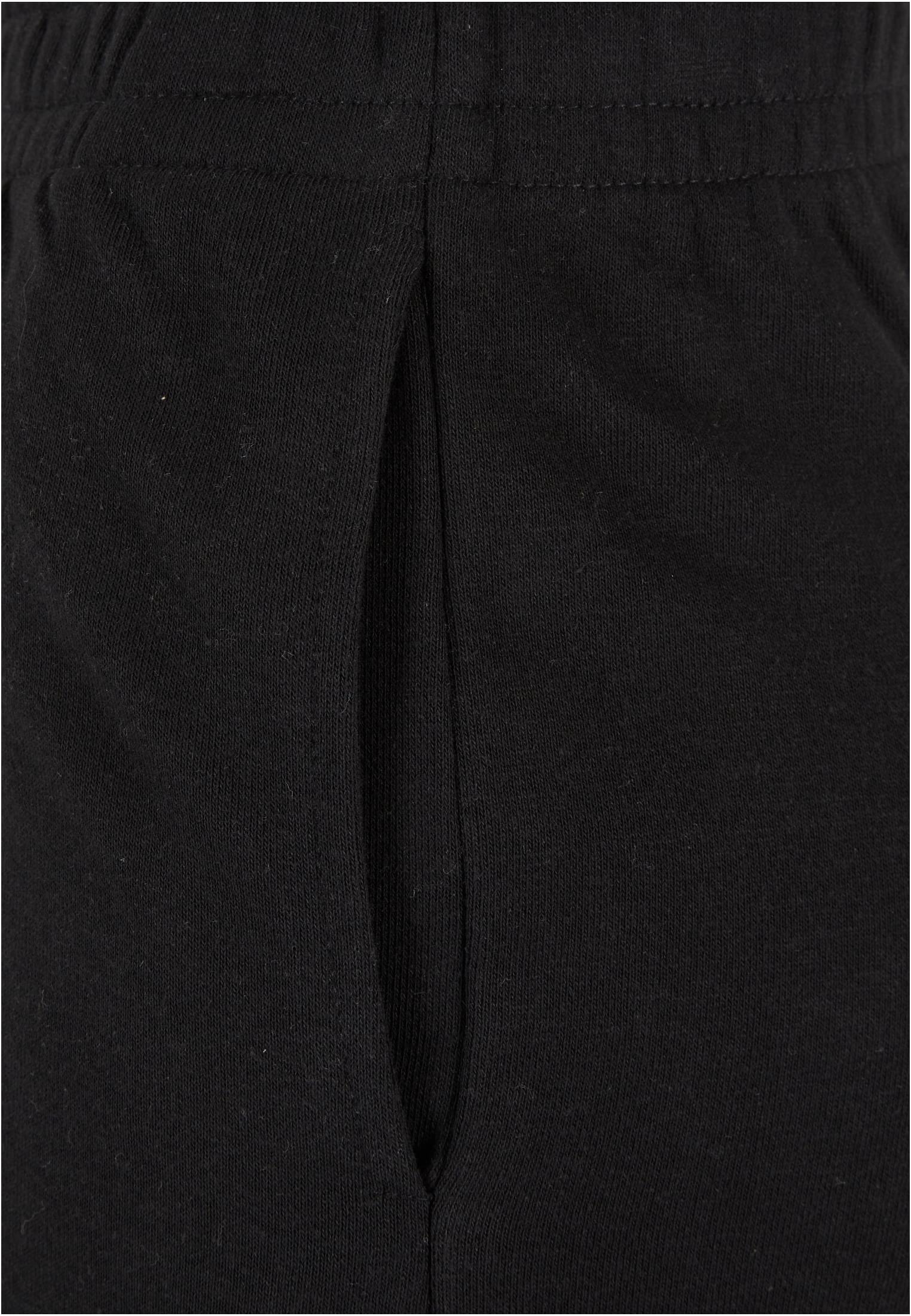 Ladies Baggy Light Terry Sweat Pants | black