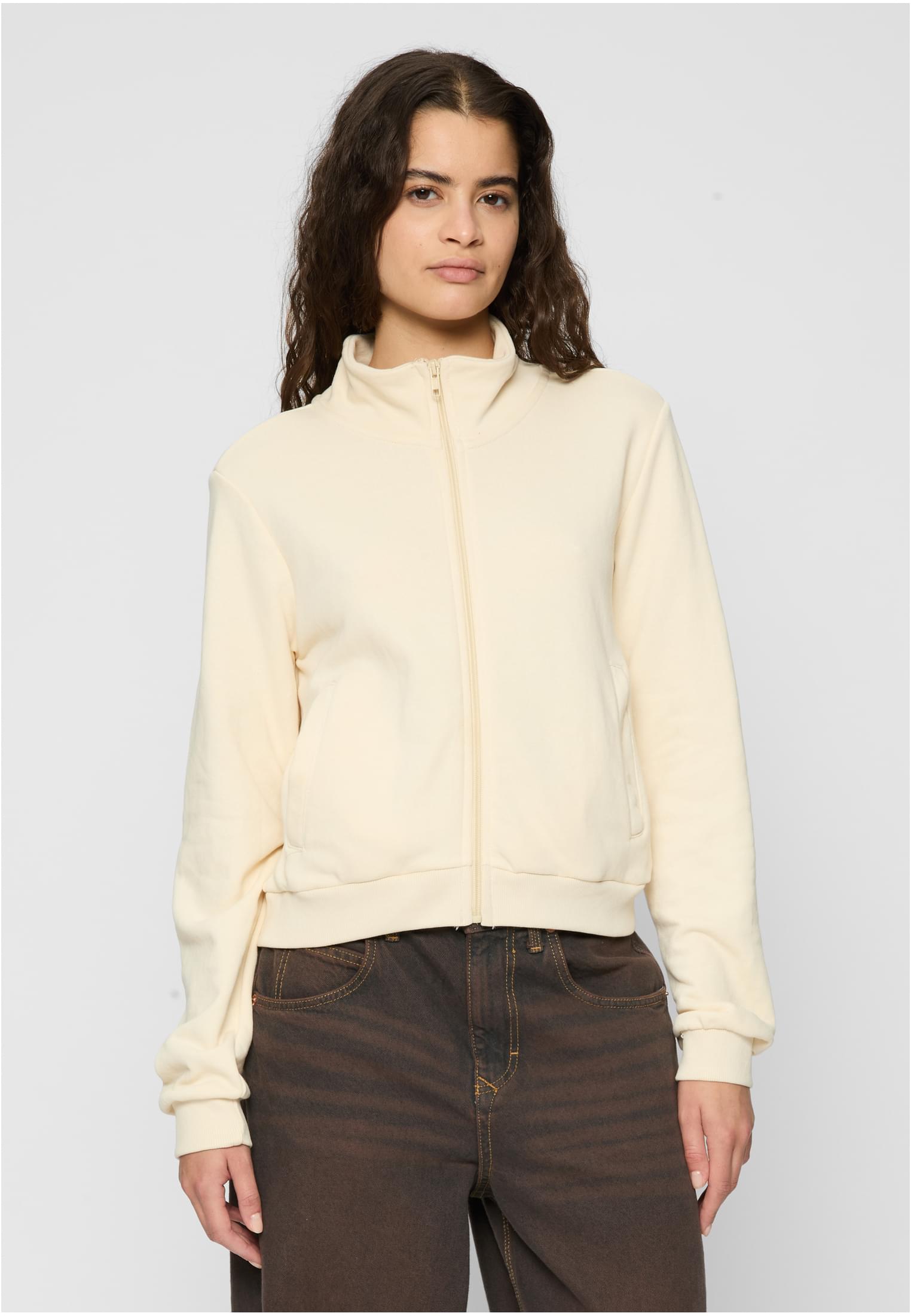 Ladies Light Terry Track Jacket | whitesand