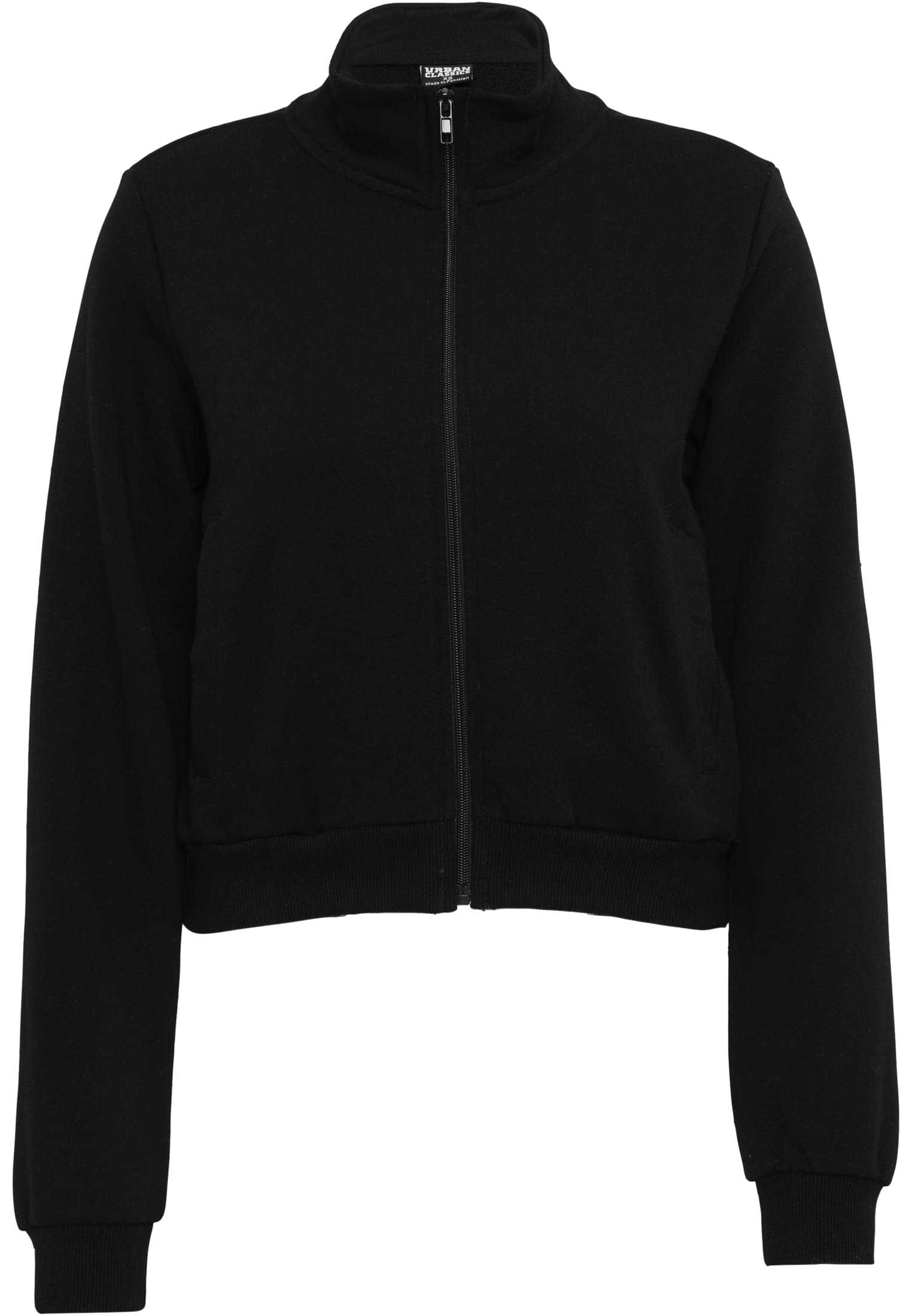 Ladies Light Terry Track Jacket | black