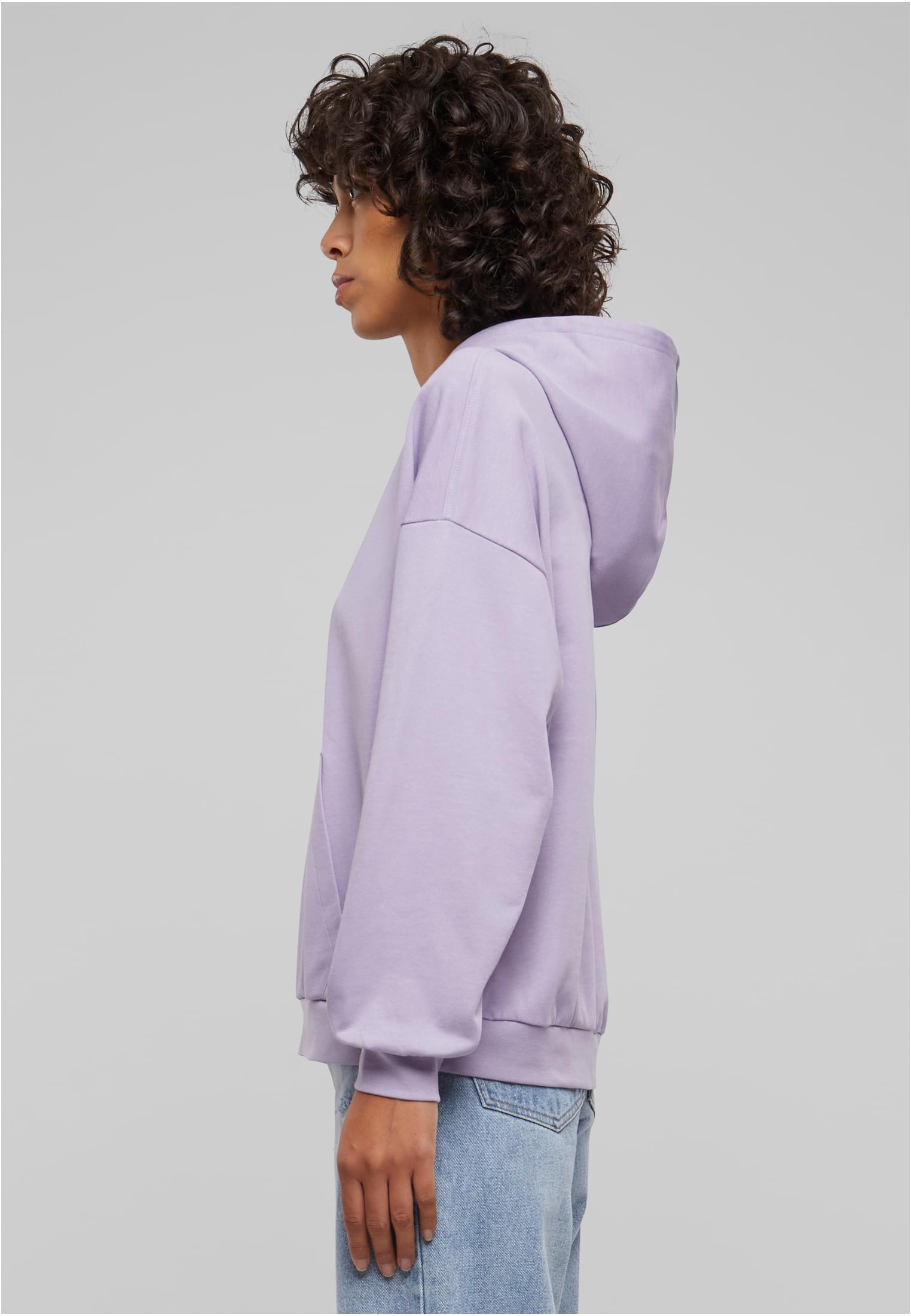 Ladies Light Terry Oversized Hoodie | dustylilac