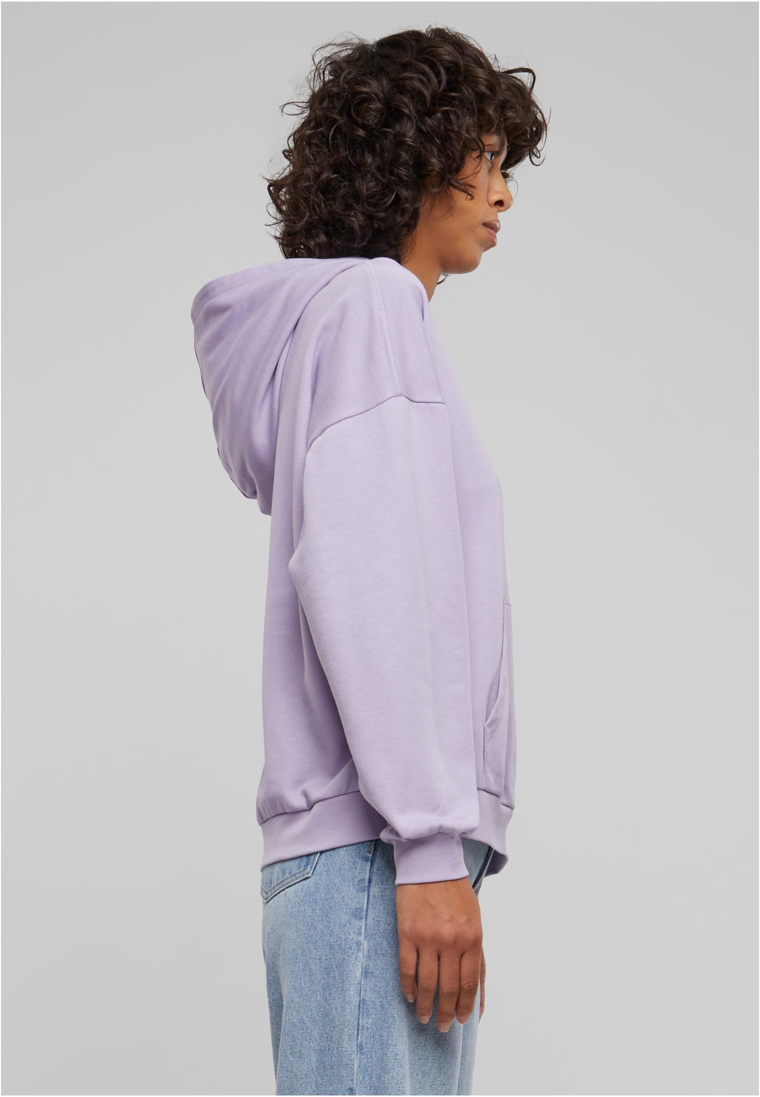 Ladies Light Terry Oversized Hoodie | dustylilac