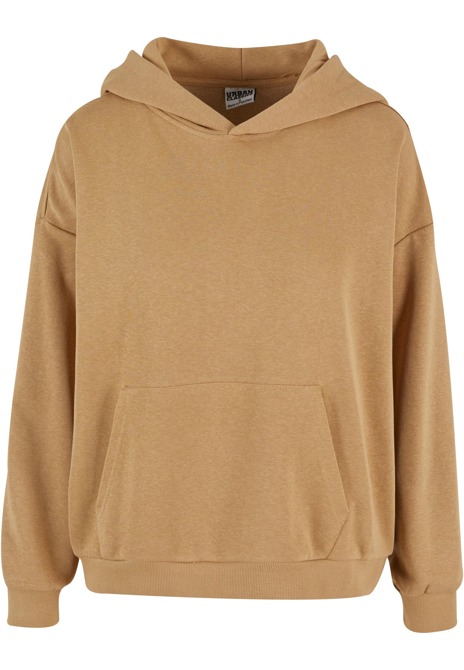 Ladies Light Terry Oversized Hoodie | unionbeige