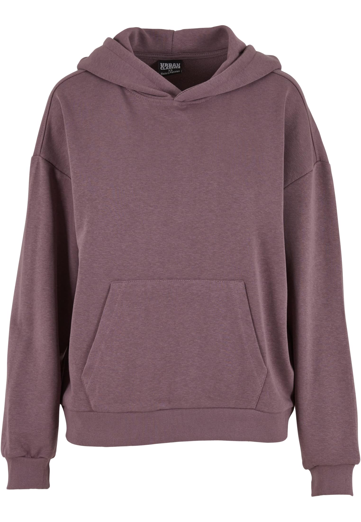 Ladies Light Terry Oversized Hoodie | fadedpurple