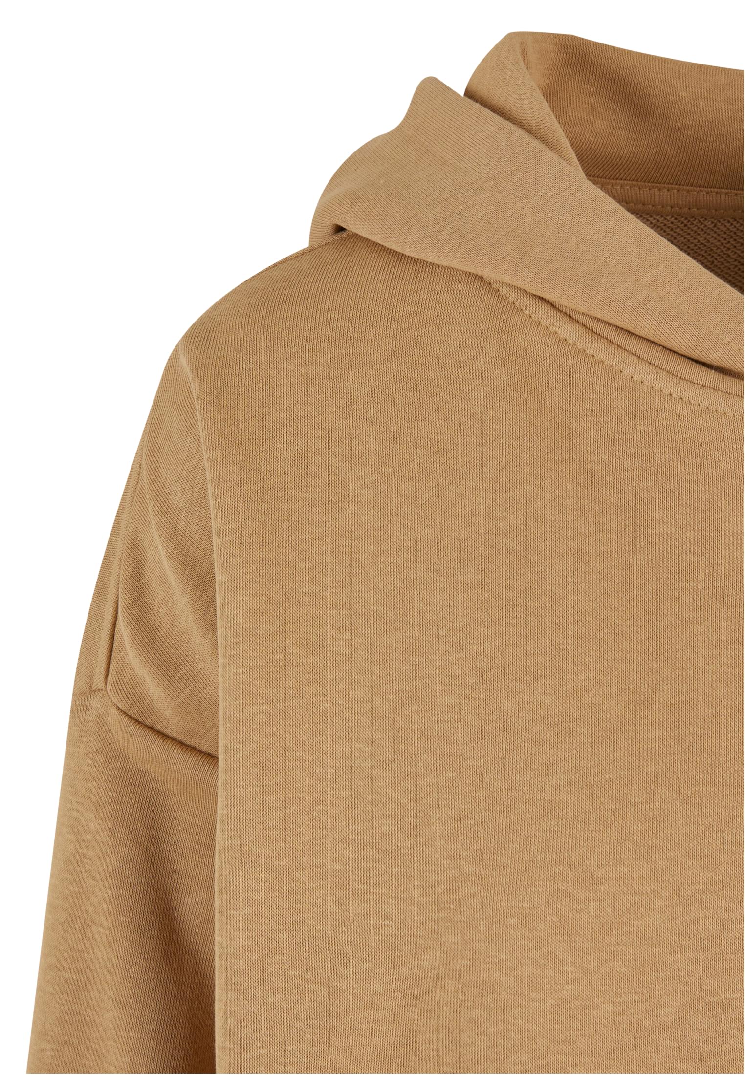 Ladies Light Terry Oversized Hoodie | unionbeige