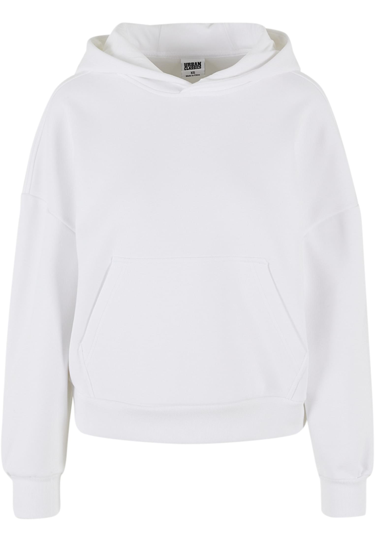 Ladies Cozy Oversized  Hoody | white