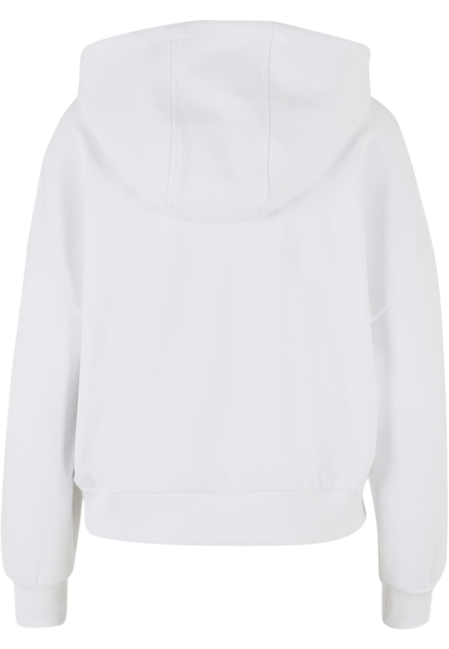 Ladies Cozy Oversized  Hoody | white