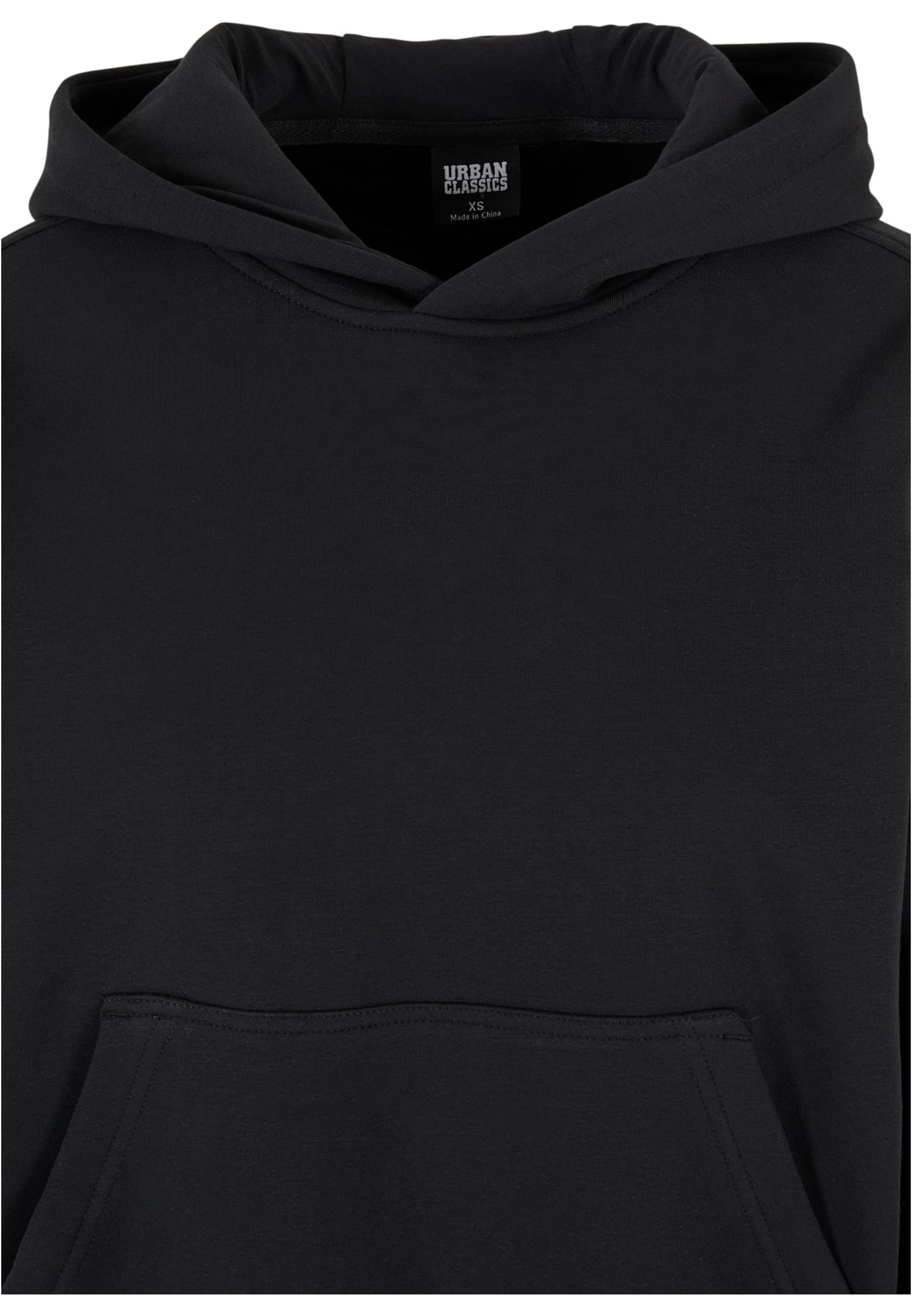 Ladies Cozy Oversized  Hoody | black