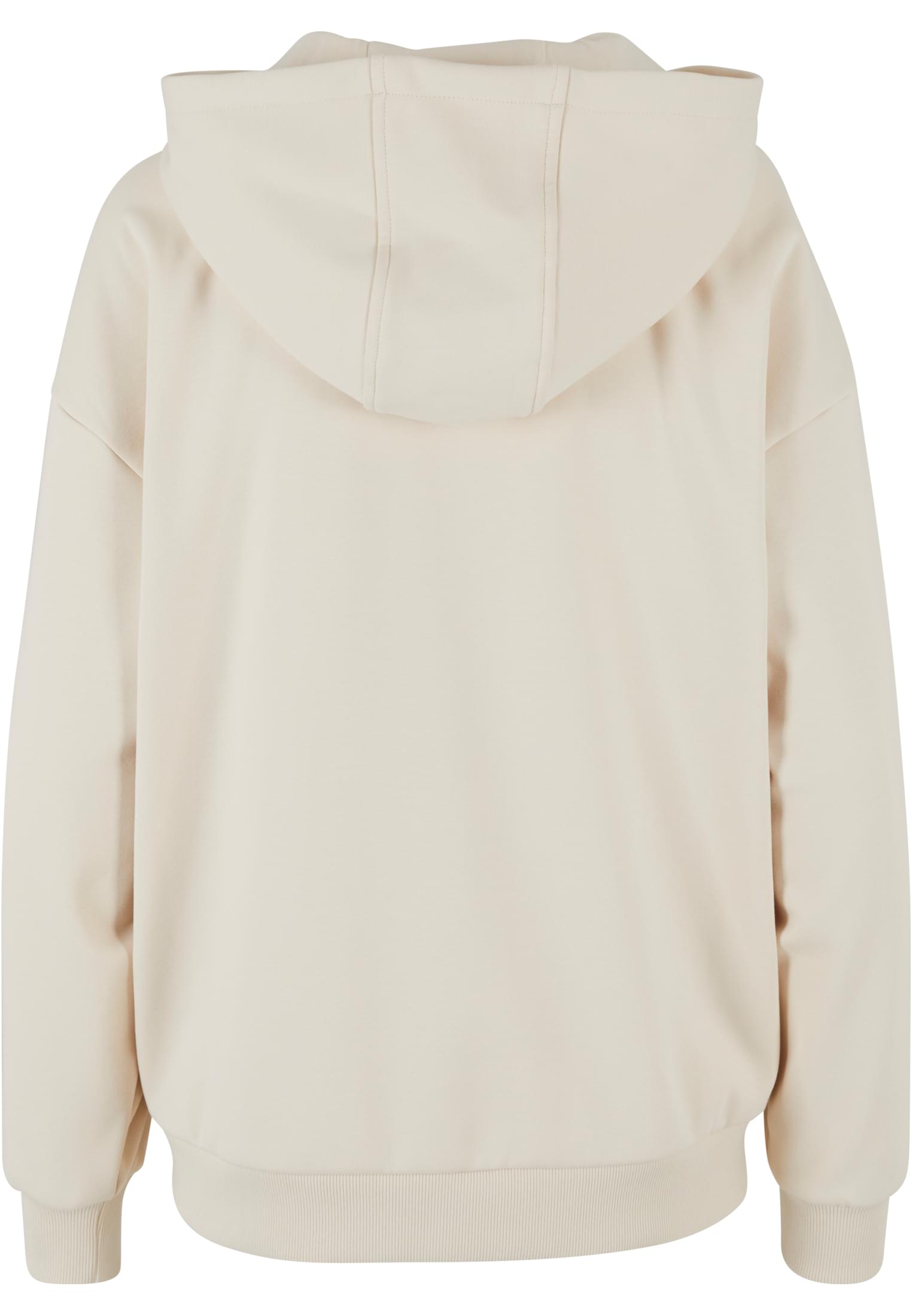 Ladies Cozy Oversized Zip Hoody | whitesand