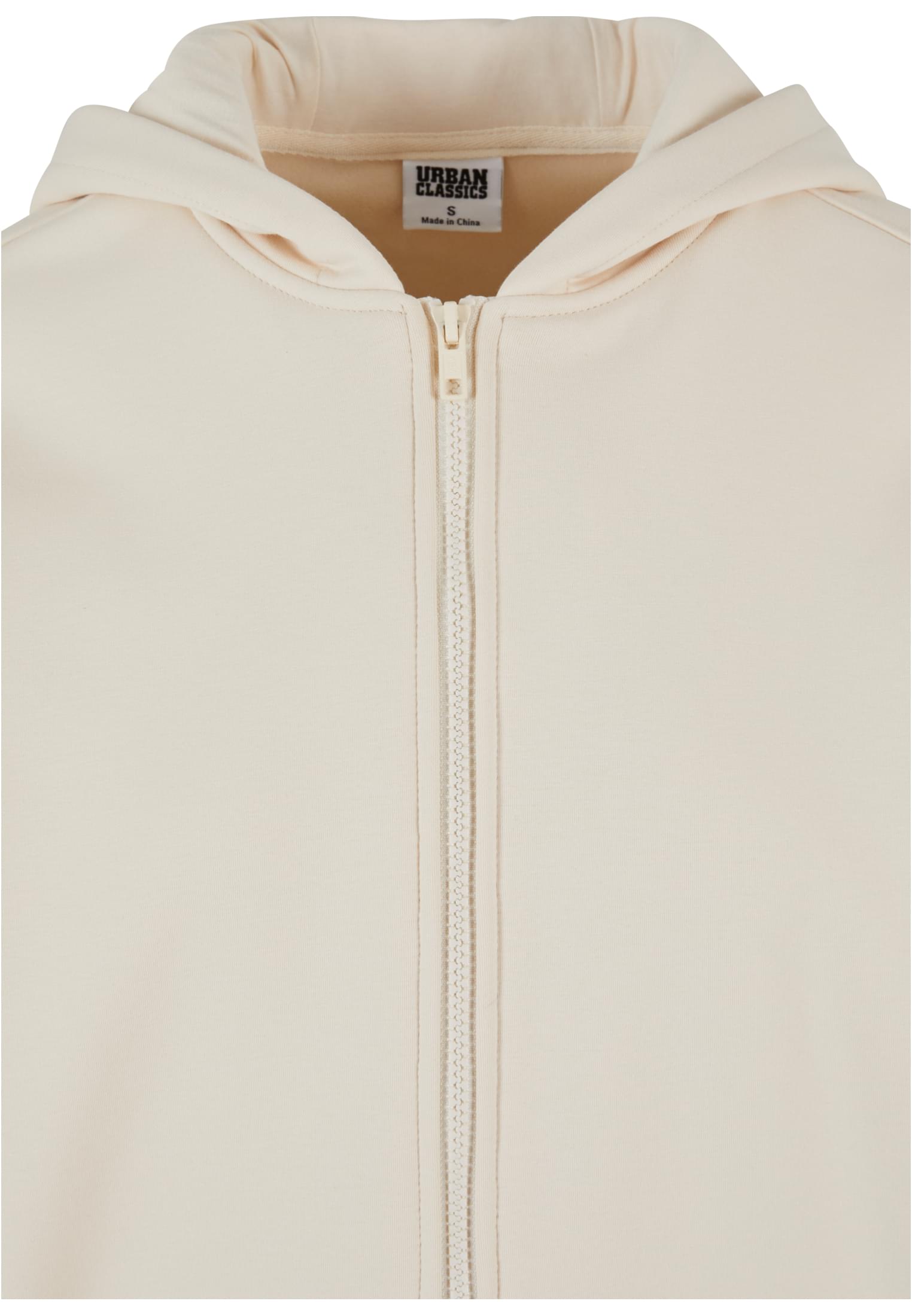 Ladies Cozy Oversized Zip Hoody | whitesand