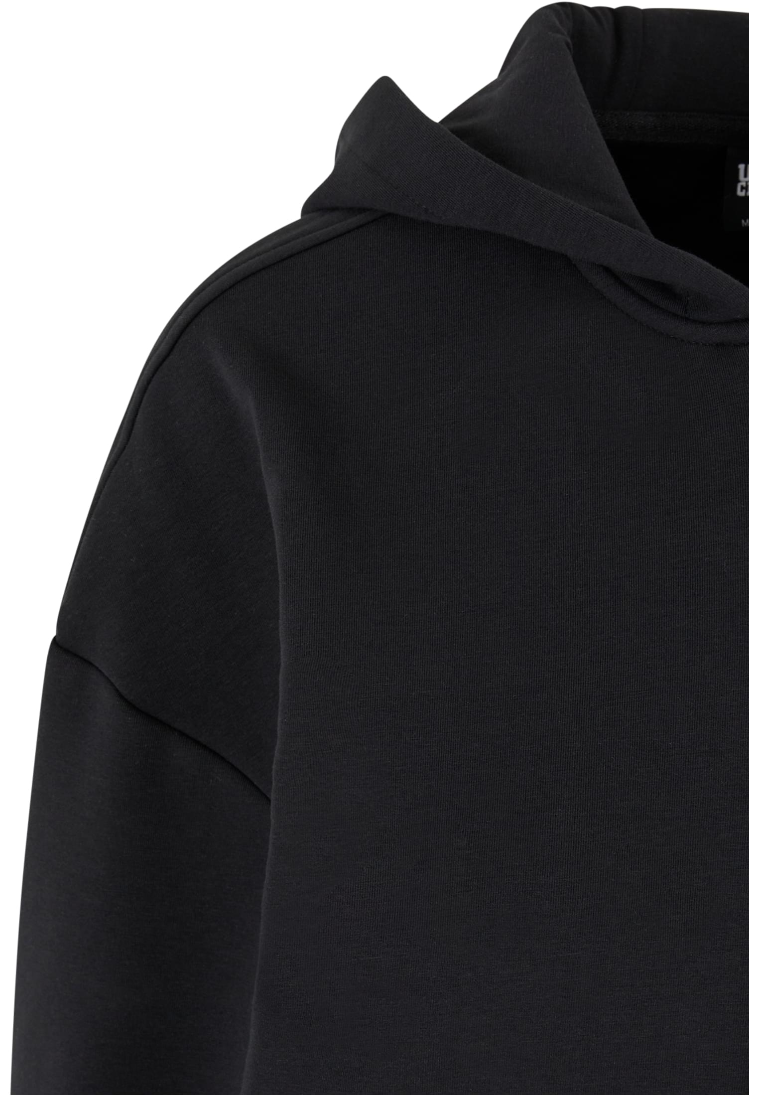 Ladies Cozy Oversized Zip Hoody | black