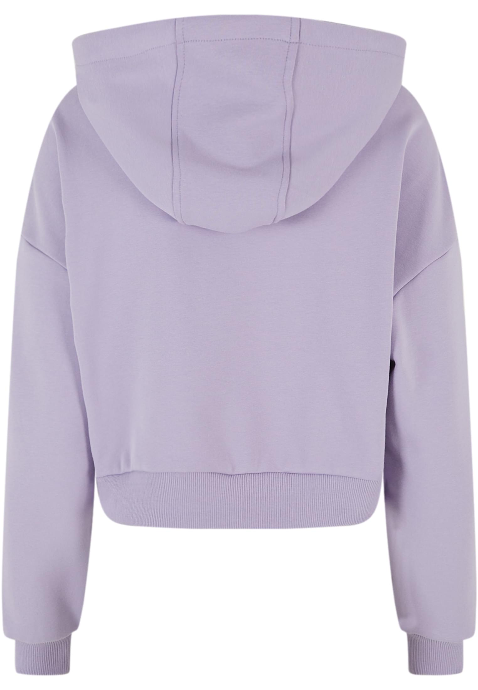 Ladies Cozy Short Zip Hoody | dustylilac