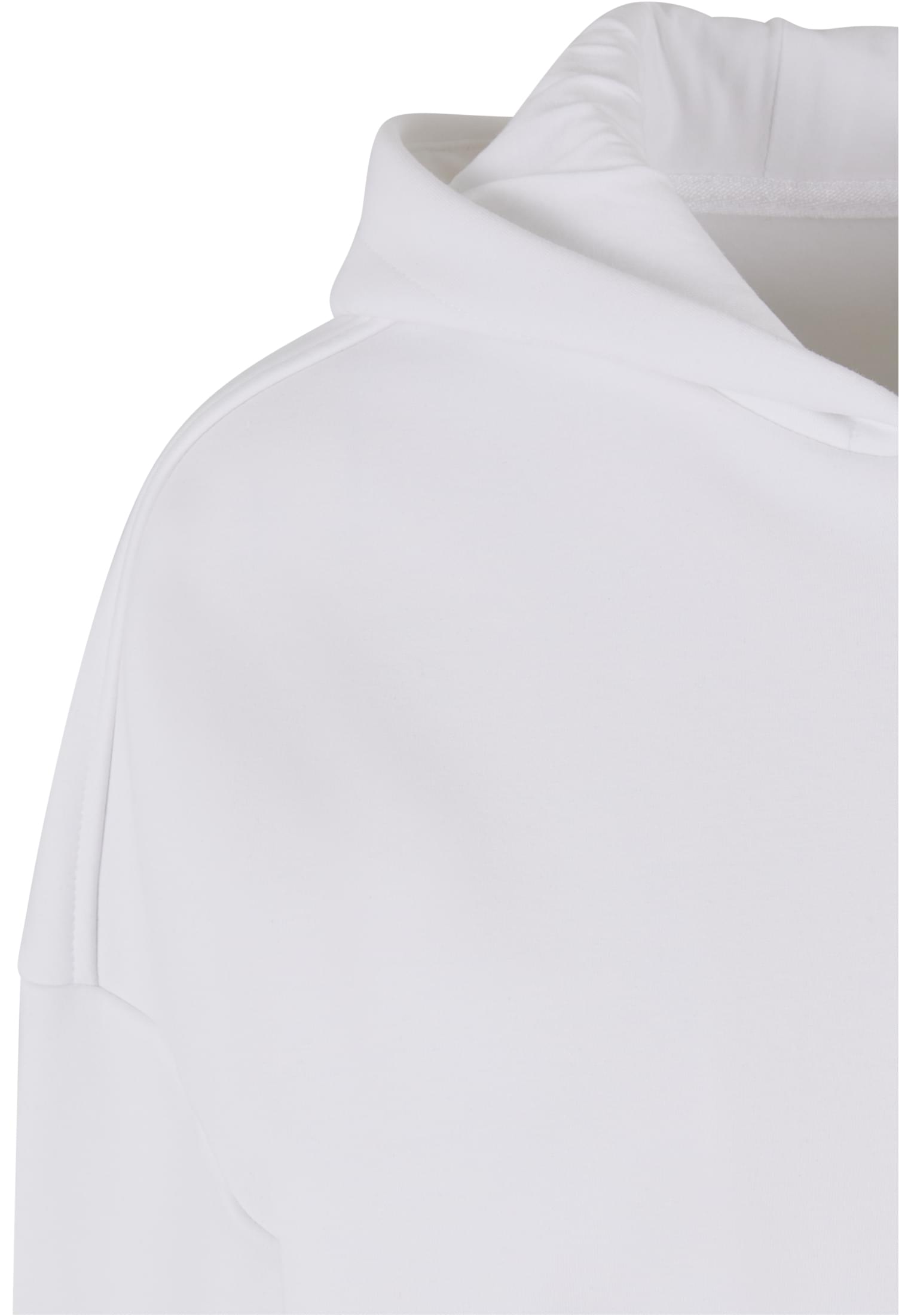 Ladies Cozy Short Zip Hoody | white