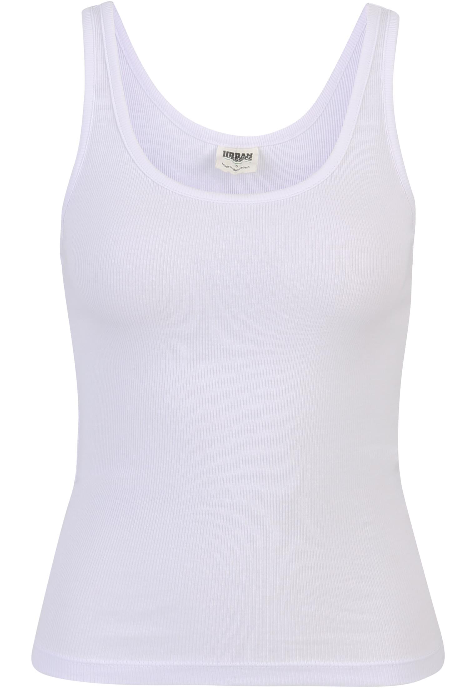 Ladies Organic Basic Rib Top 2-Pack | black+white