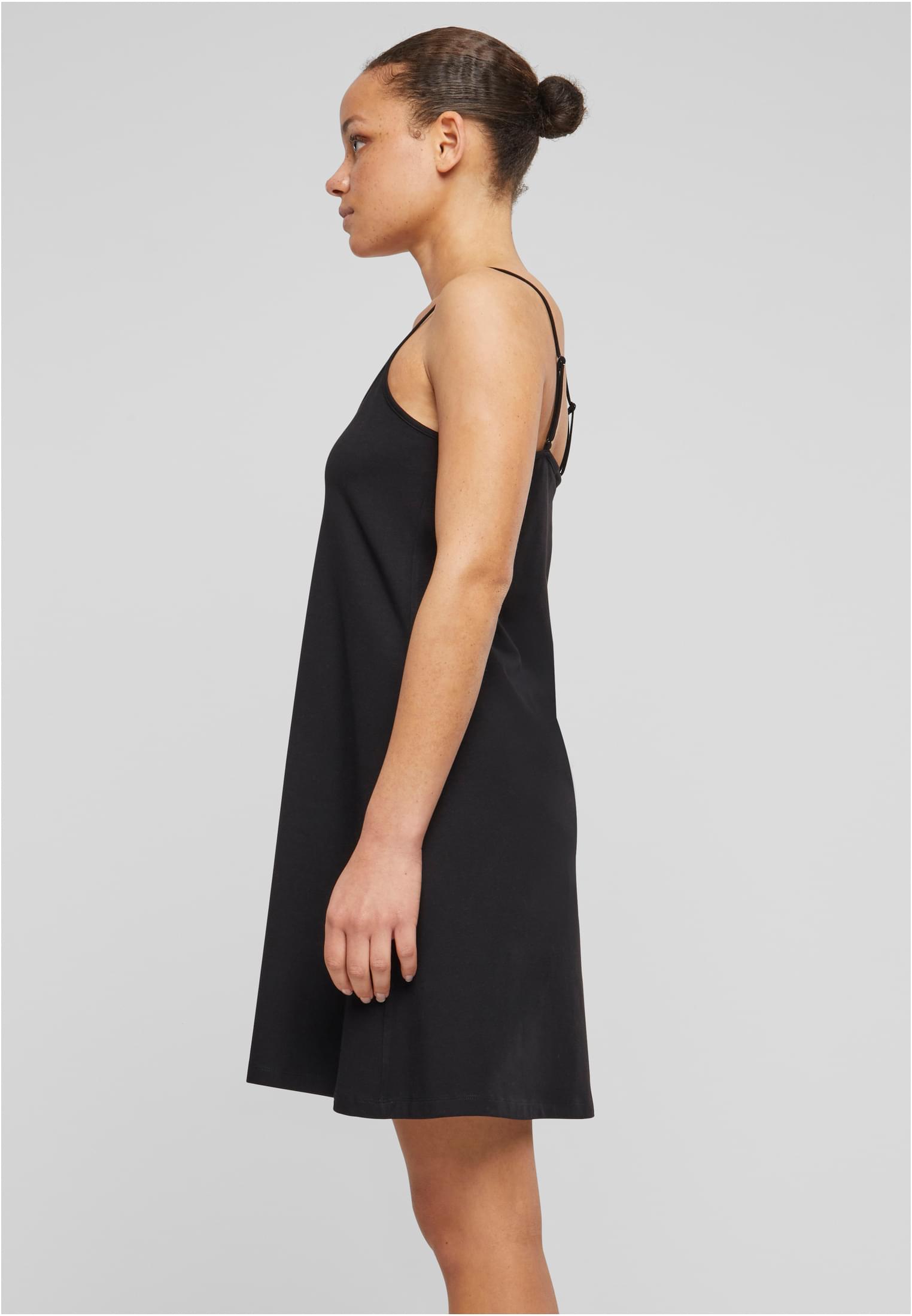 Ladies Stretch Jersey Hanger Dress | black