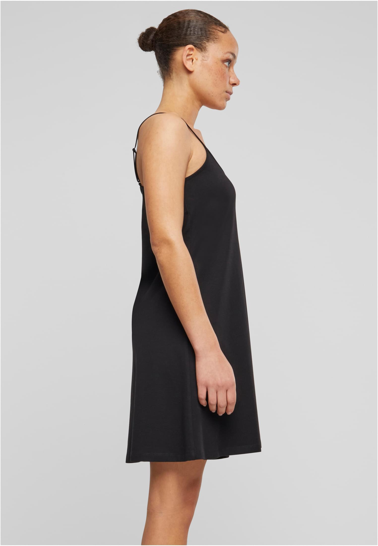 Ladies Stretch Jersey Hanger Dress | black