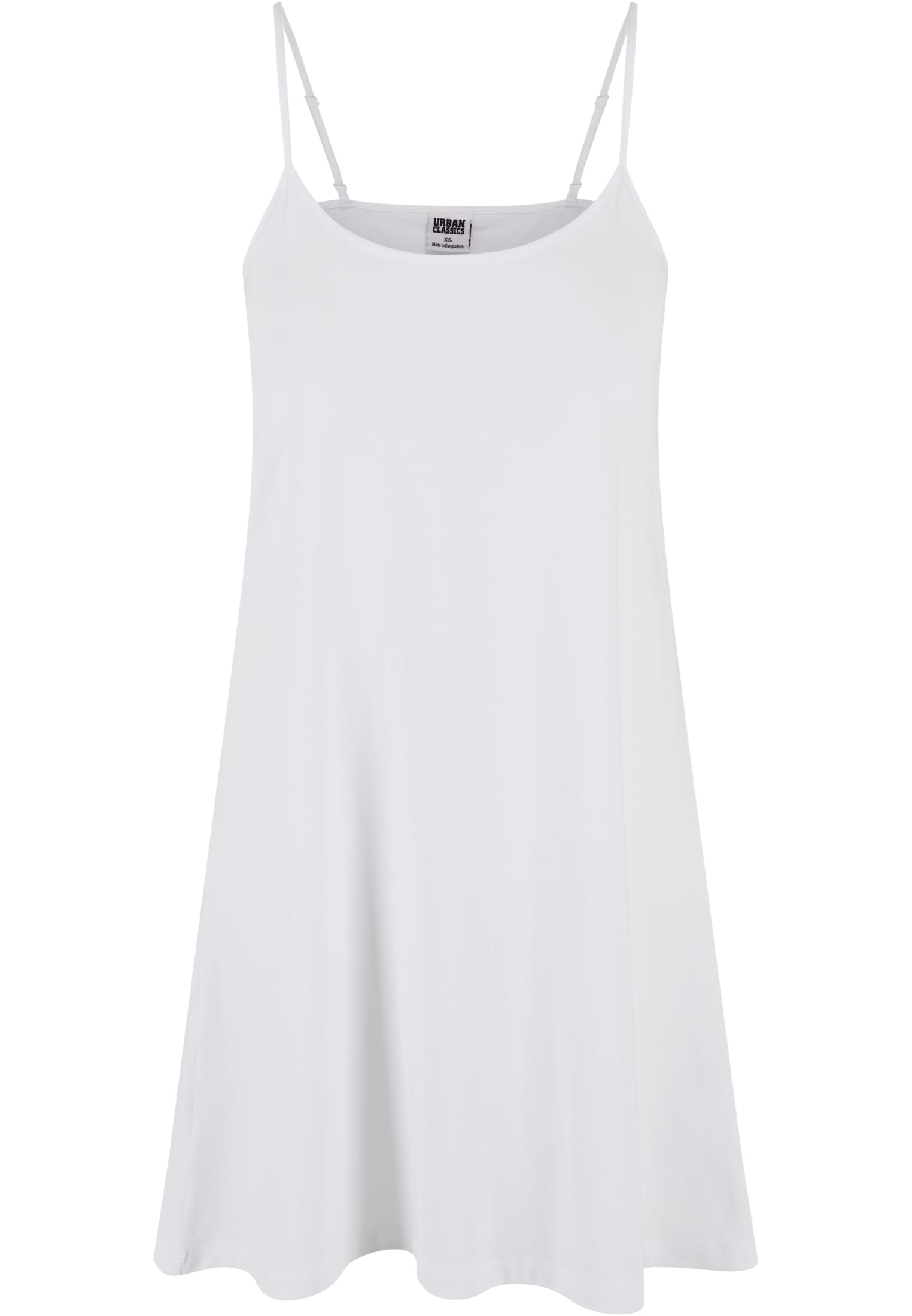 Ladies Stretch Jersey Hanger Dress | white