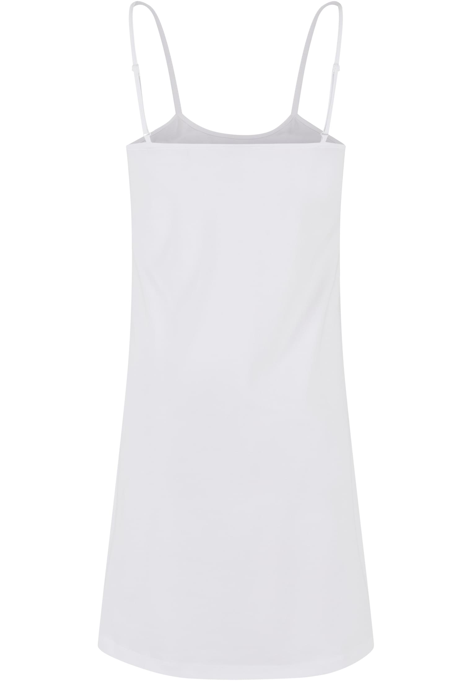 Ladies Stretch Jersey Hanger Dress | white