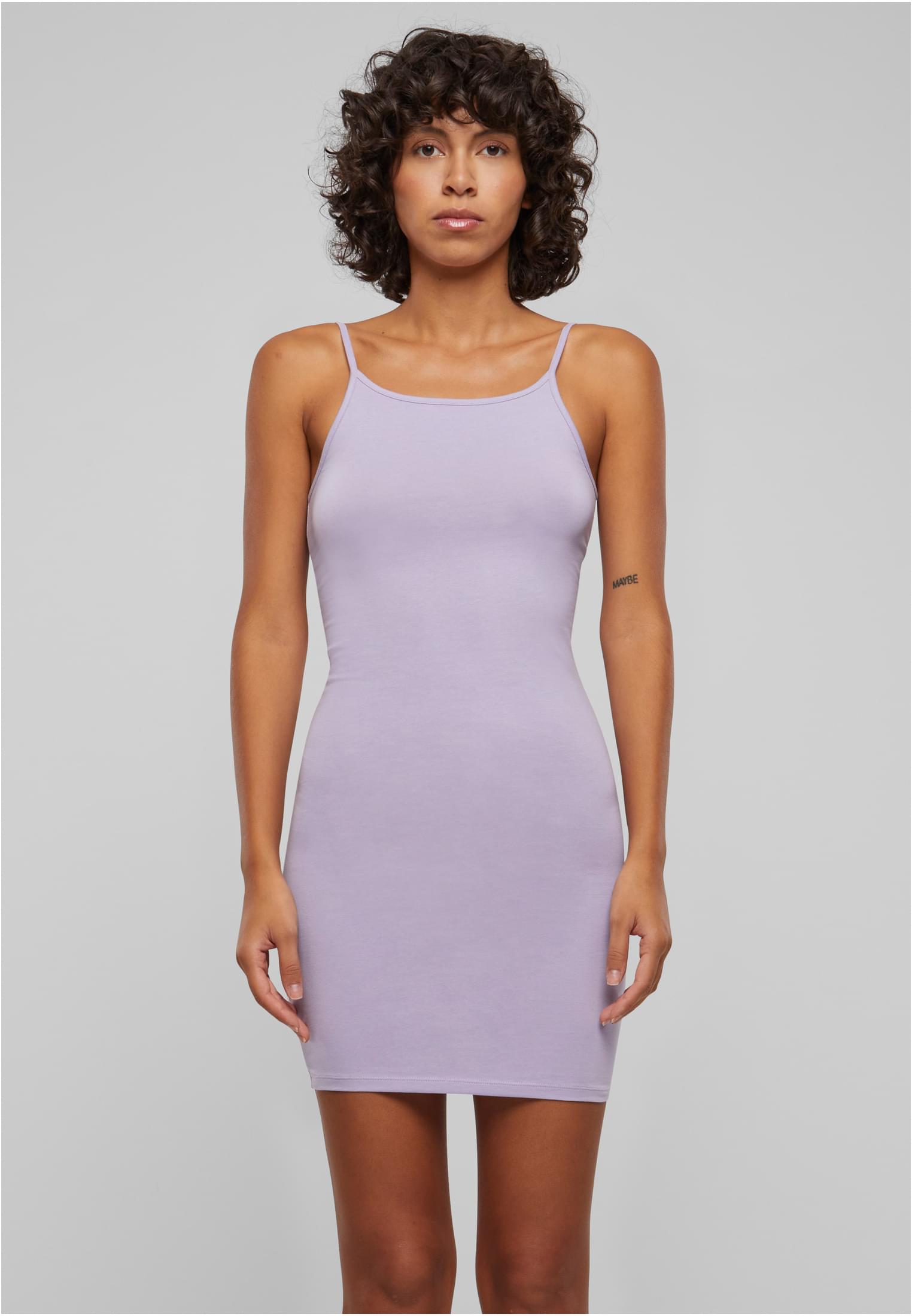 Ladies Stretch Jersey Slim Dress | dustylilac