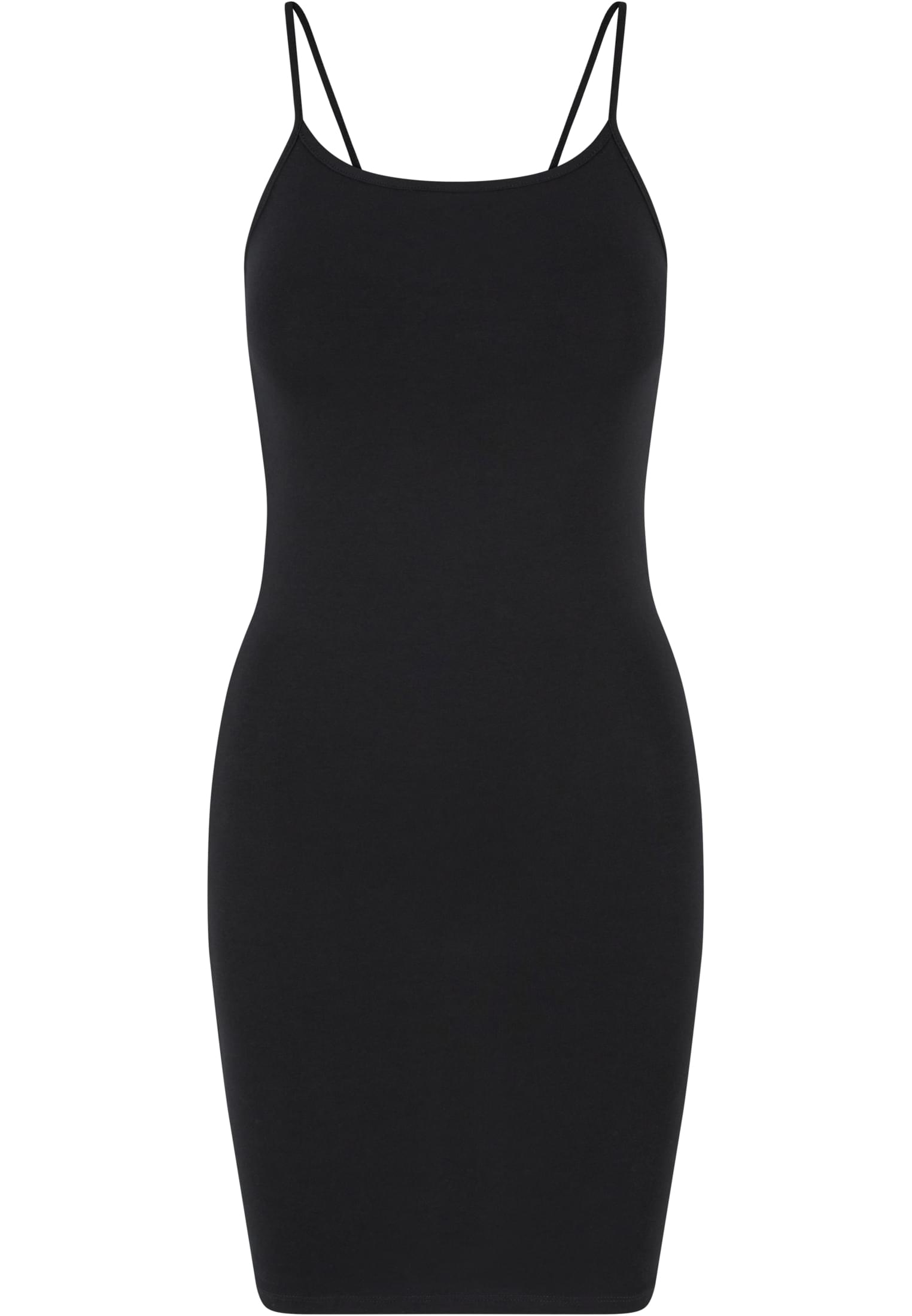 Ladies Stretch Jersey Slim Dress | black