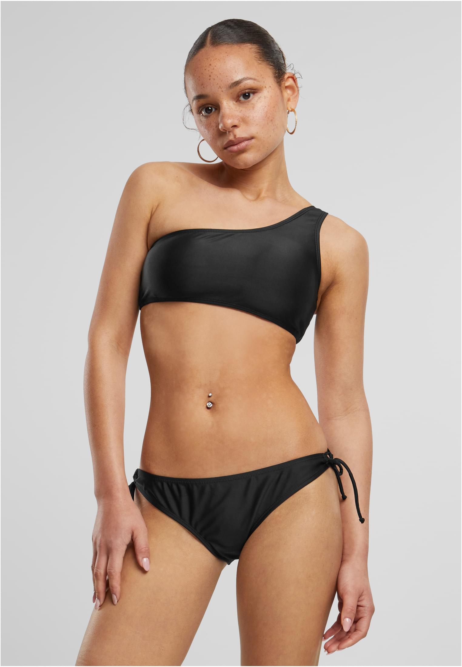 Ladies Asymmetric Bikini | black