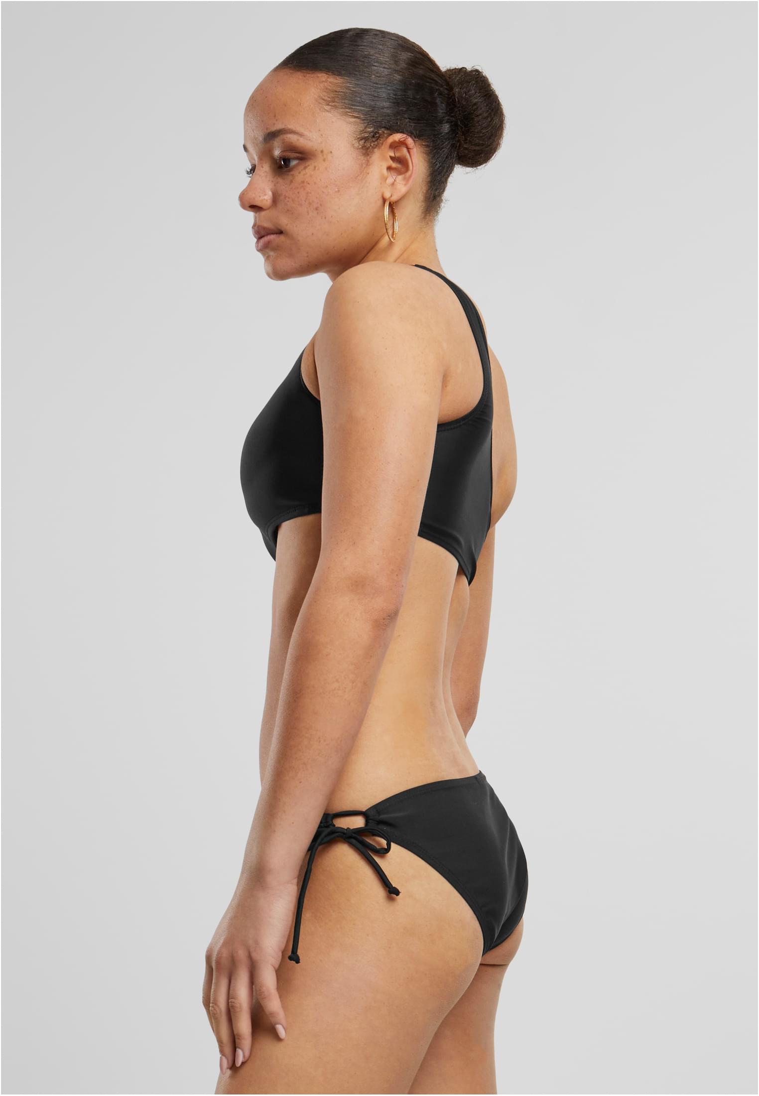 Ladies Asymmetric Bikini | black