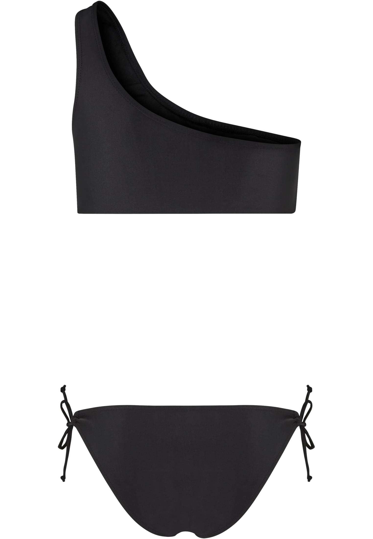 Ladies Asymmetric Bikini | black