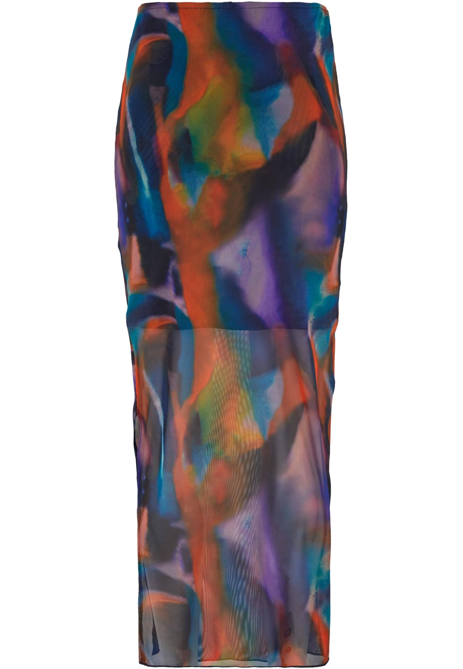 Ladies AOP Mesh Tube Skirt | multicolorreflection