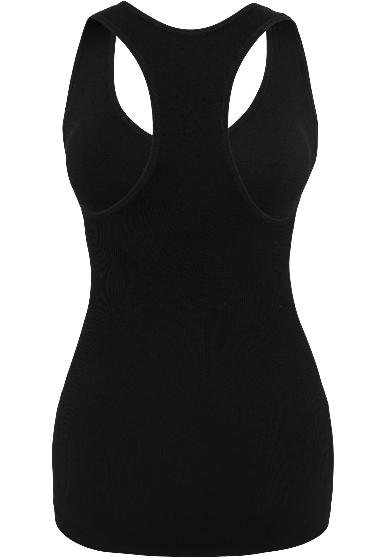 Ladies Pads Racerback Tank | black