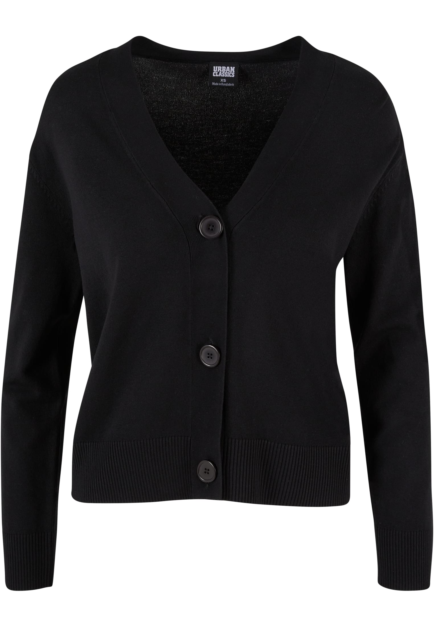 Ladies Knitted Cardigan | black