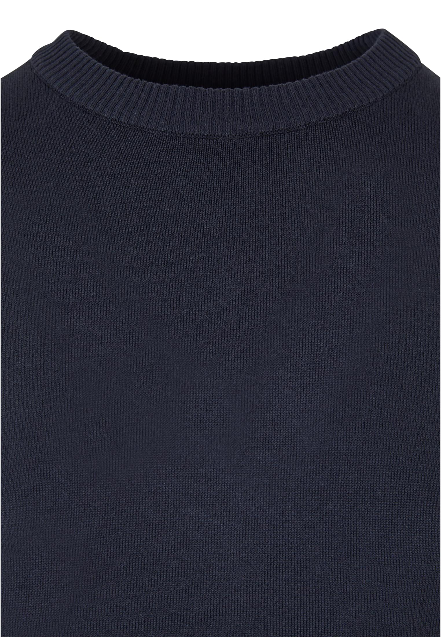 Ladies Knitted Roundneck Sweater | navy