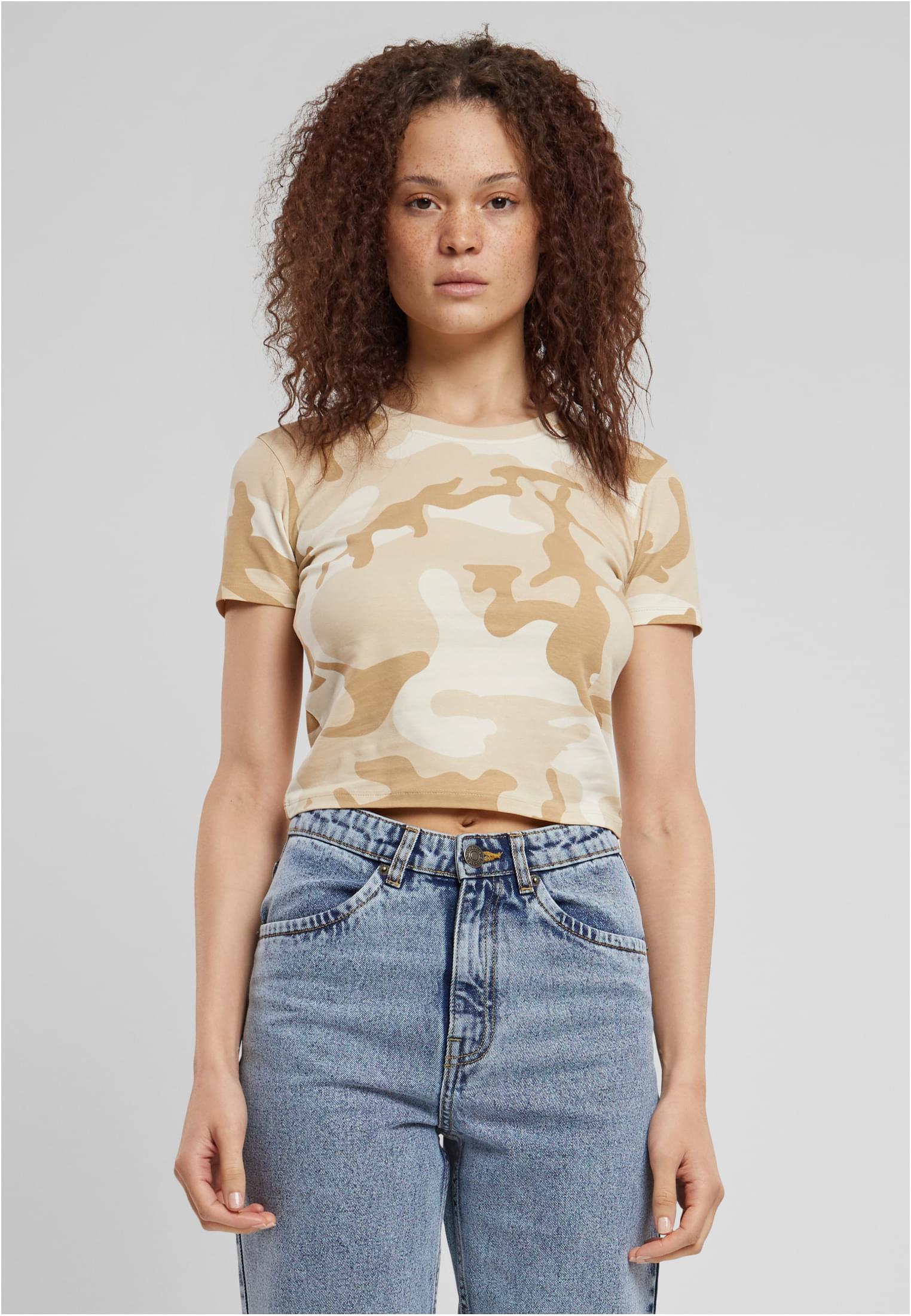 Ladies Cropped Camo Tee | simplesandcamo