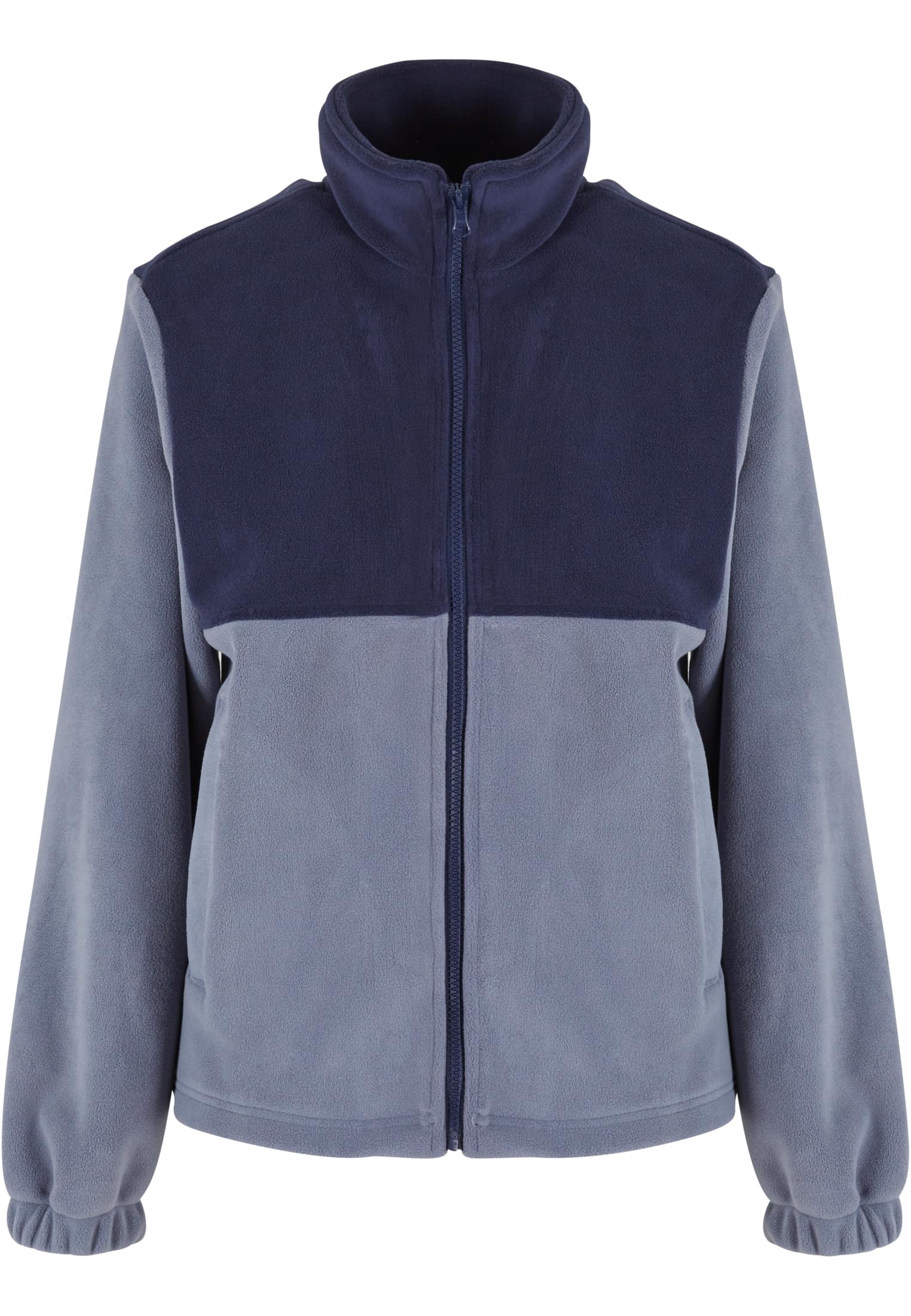 Ladies Double Polarfleece Jacket | navy/cloudsky