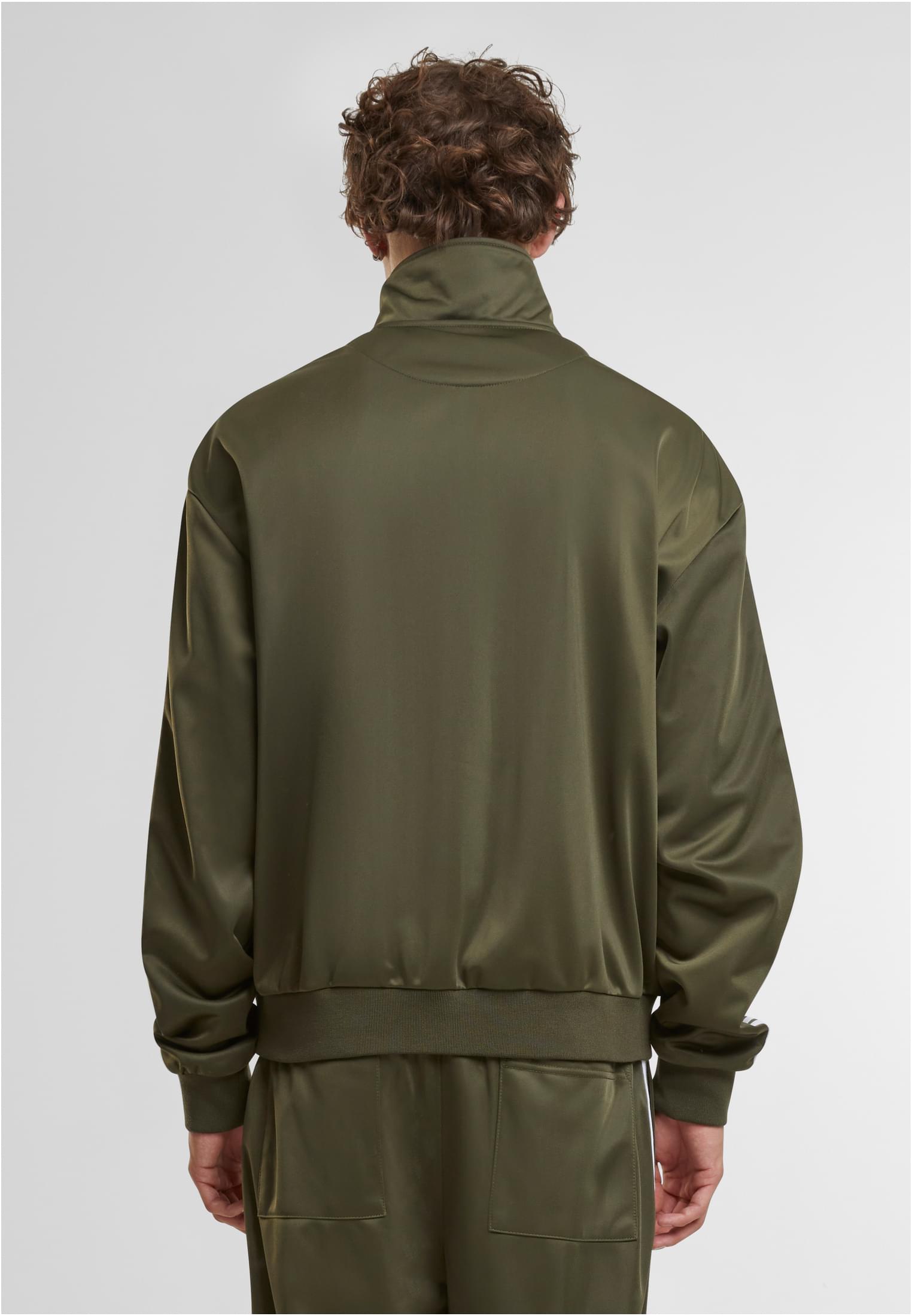 Retro Tricot Track Jacket | olive