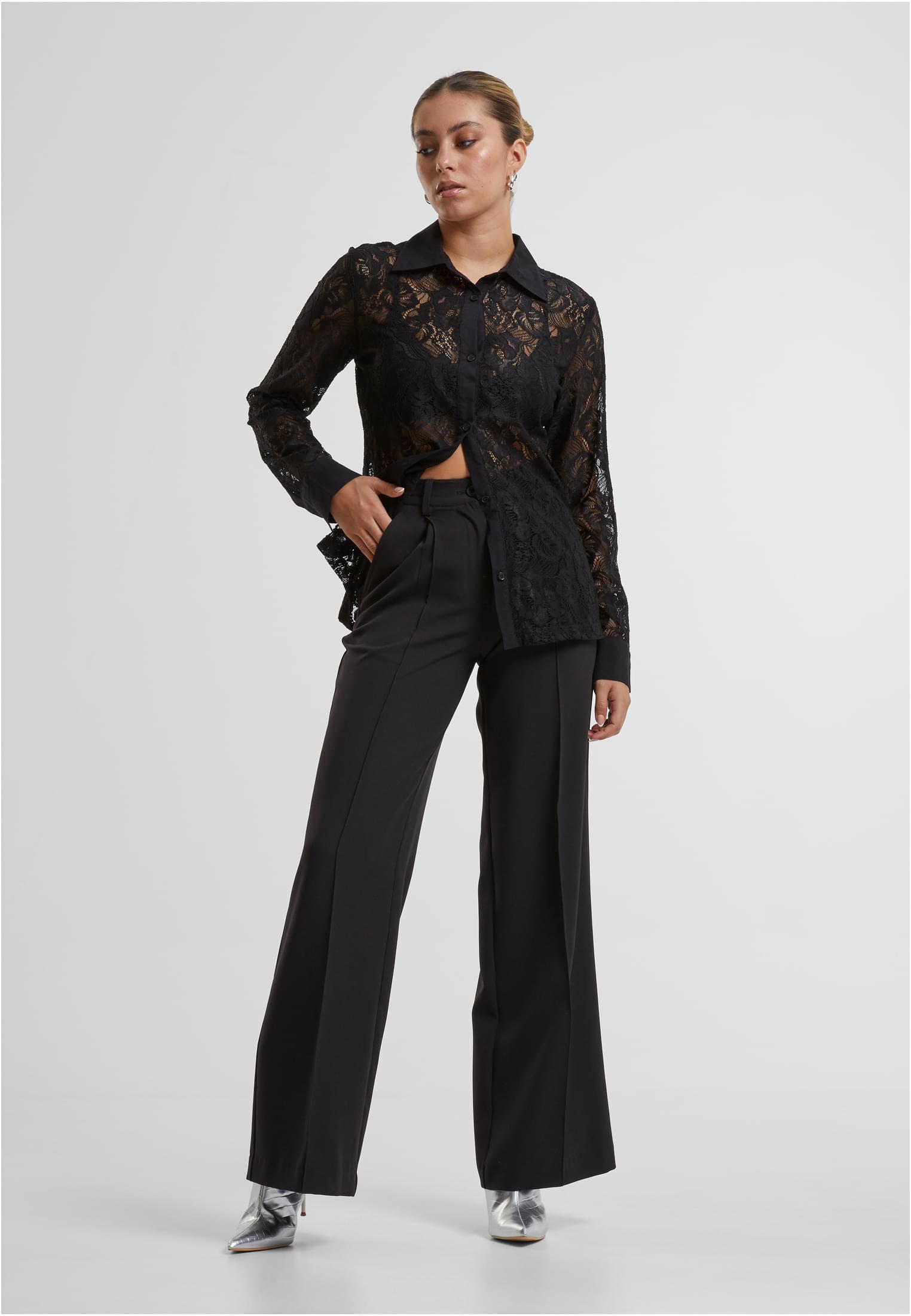 Ladies Lace Blouse | black