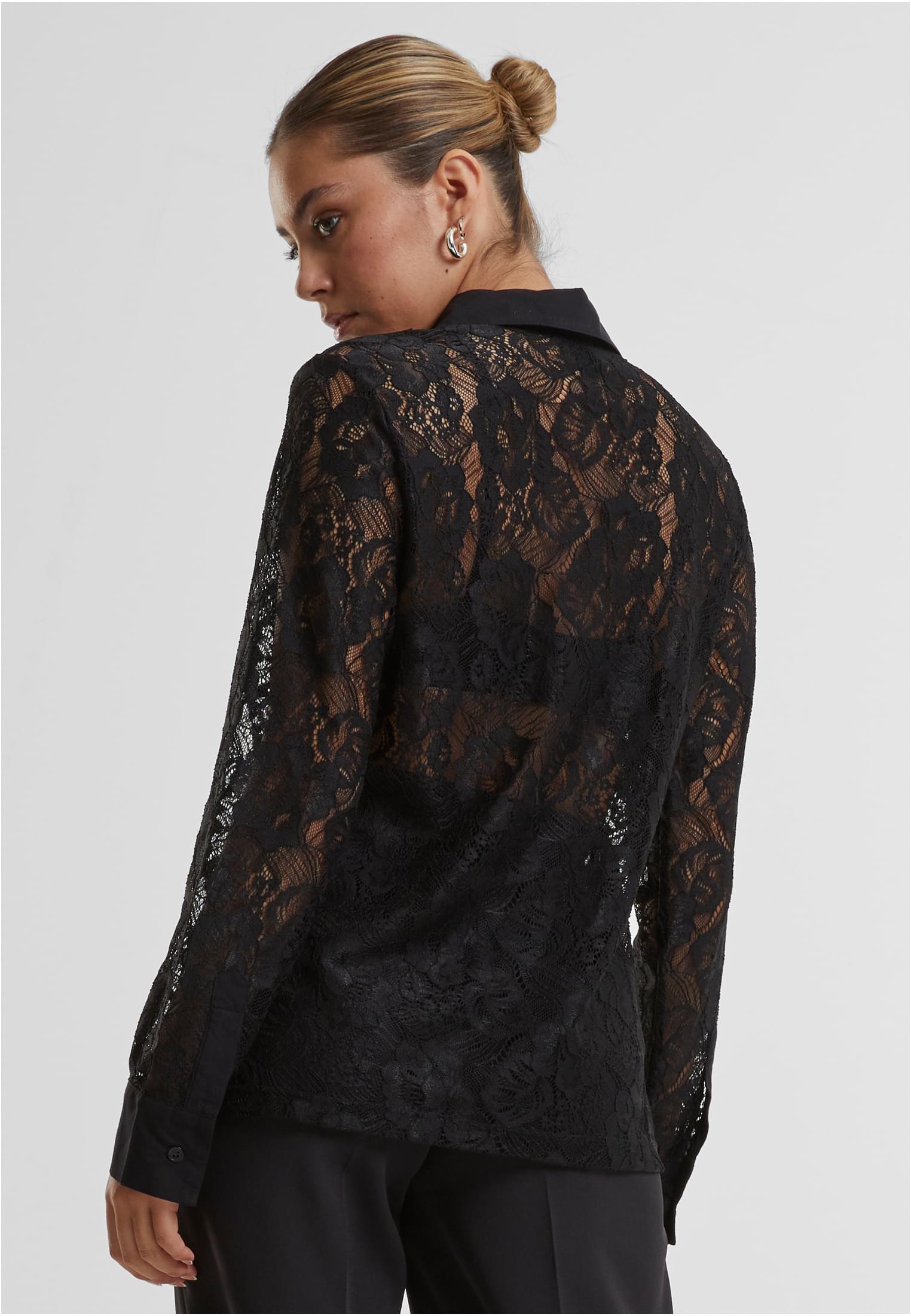 Ladies Lace Blouse | black