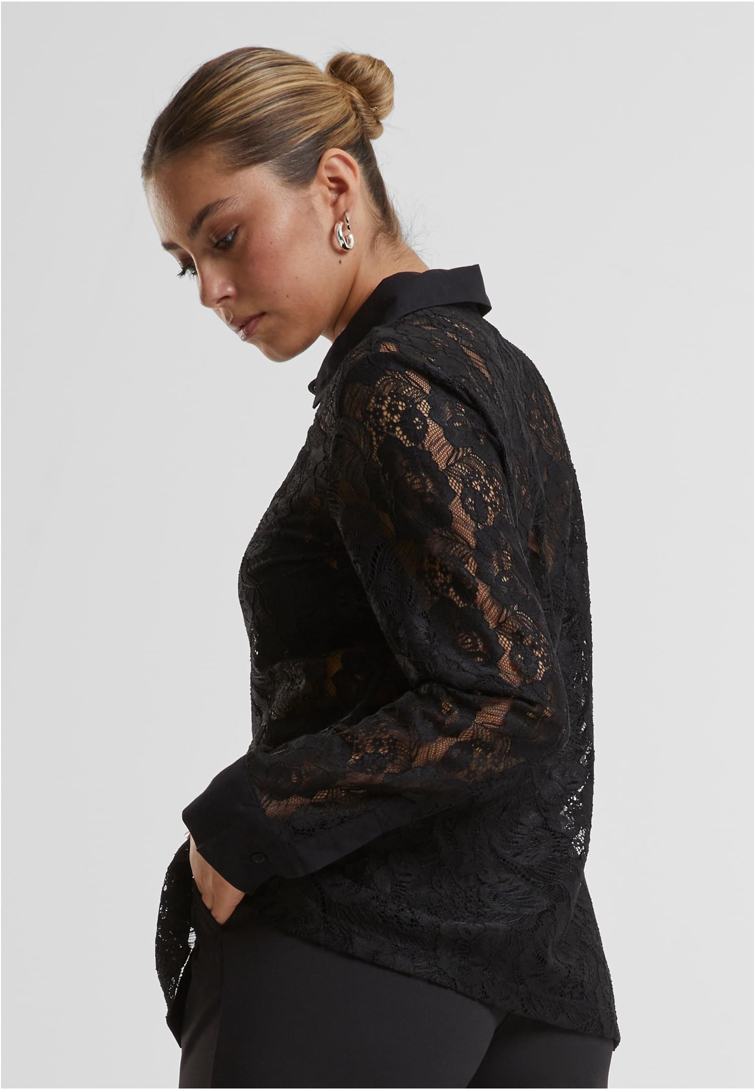 Ladies Lace Blouse | black