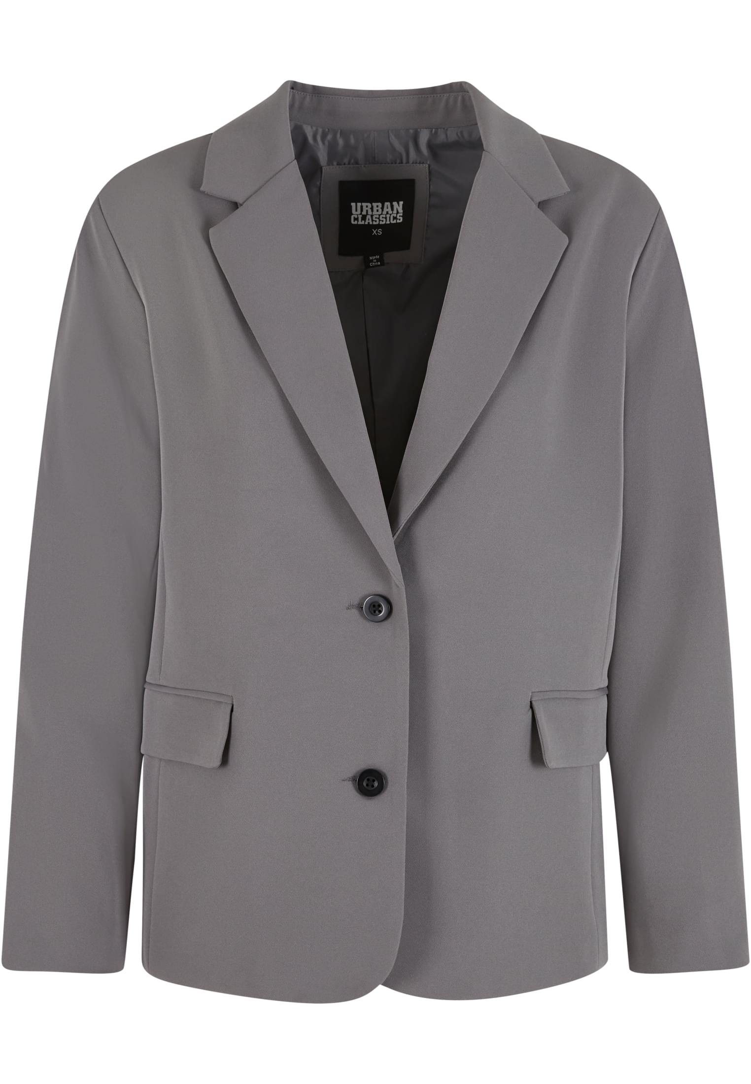 Ladies Long Blazer | cloudgrey