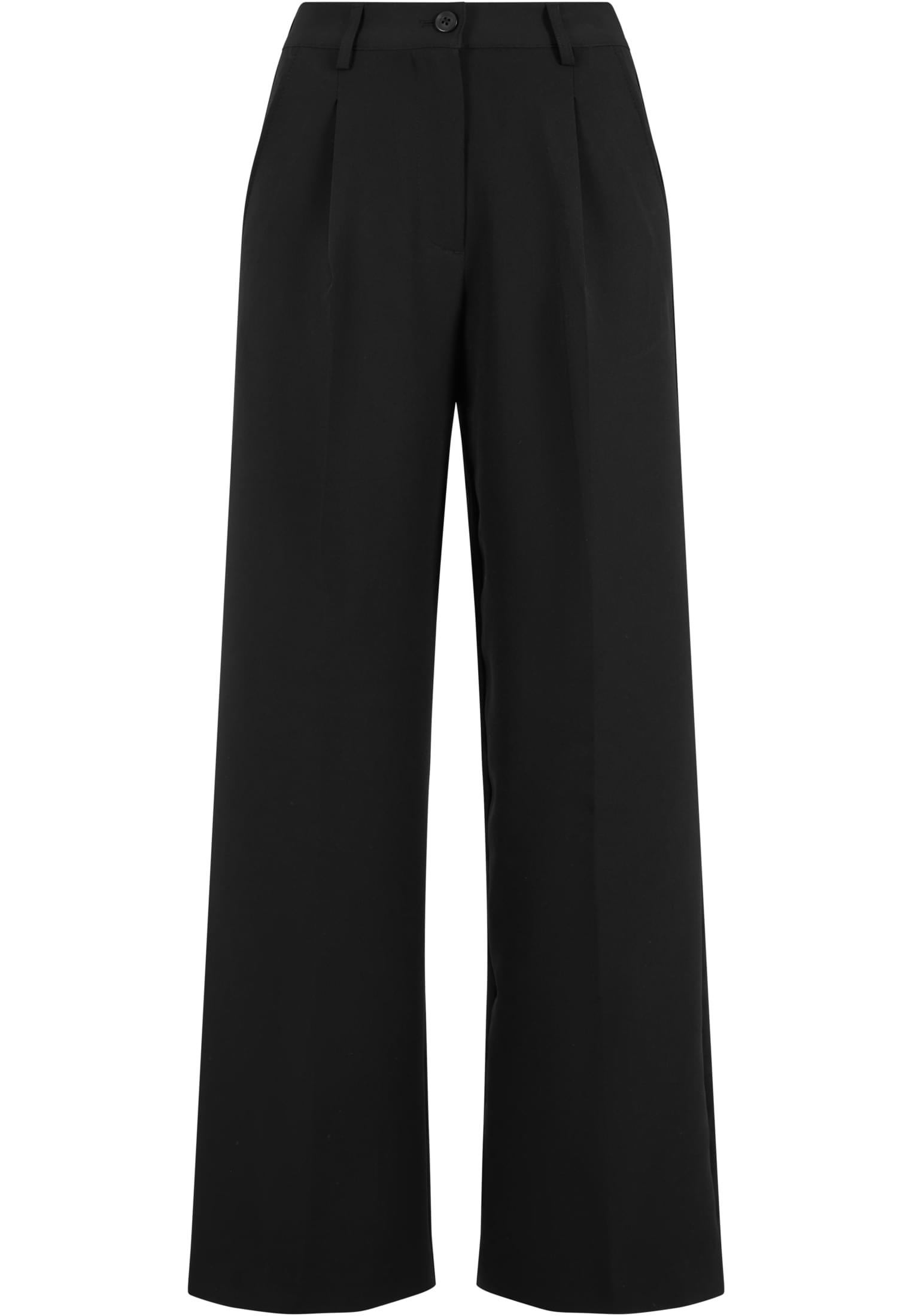 Ladies Wide Leg Trousers | black