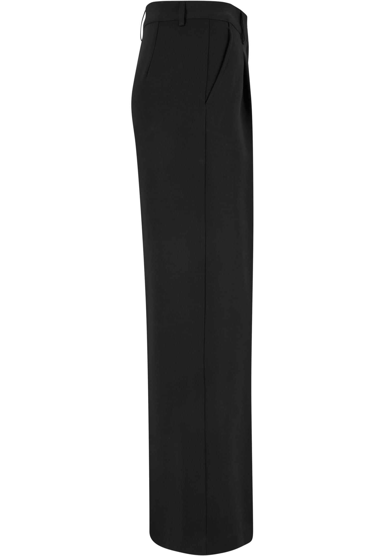 Ladies Wide Leg Trousers | black