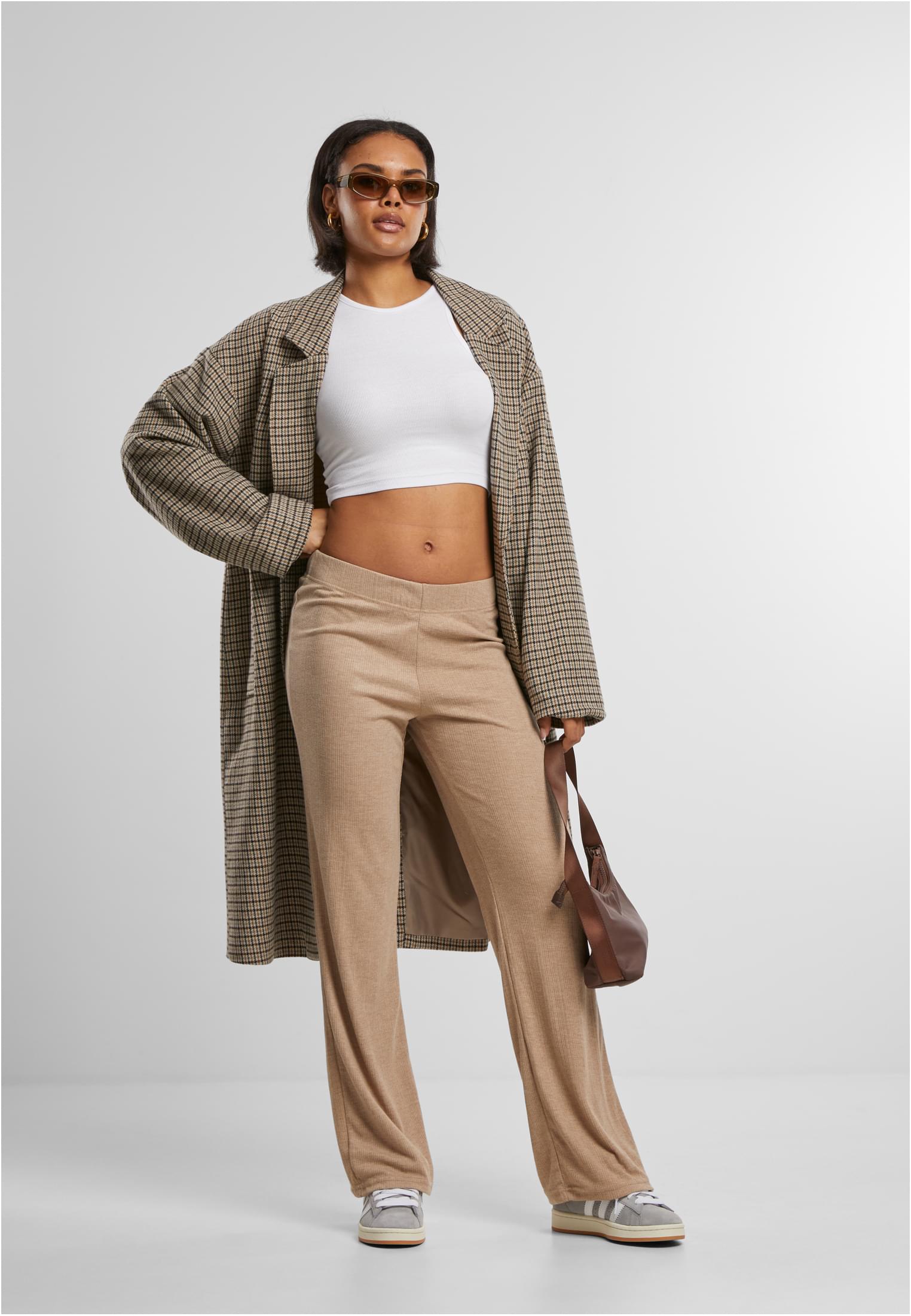 Ladies Rib Pants | beigemelange