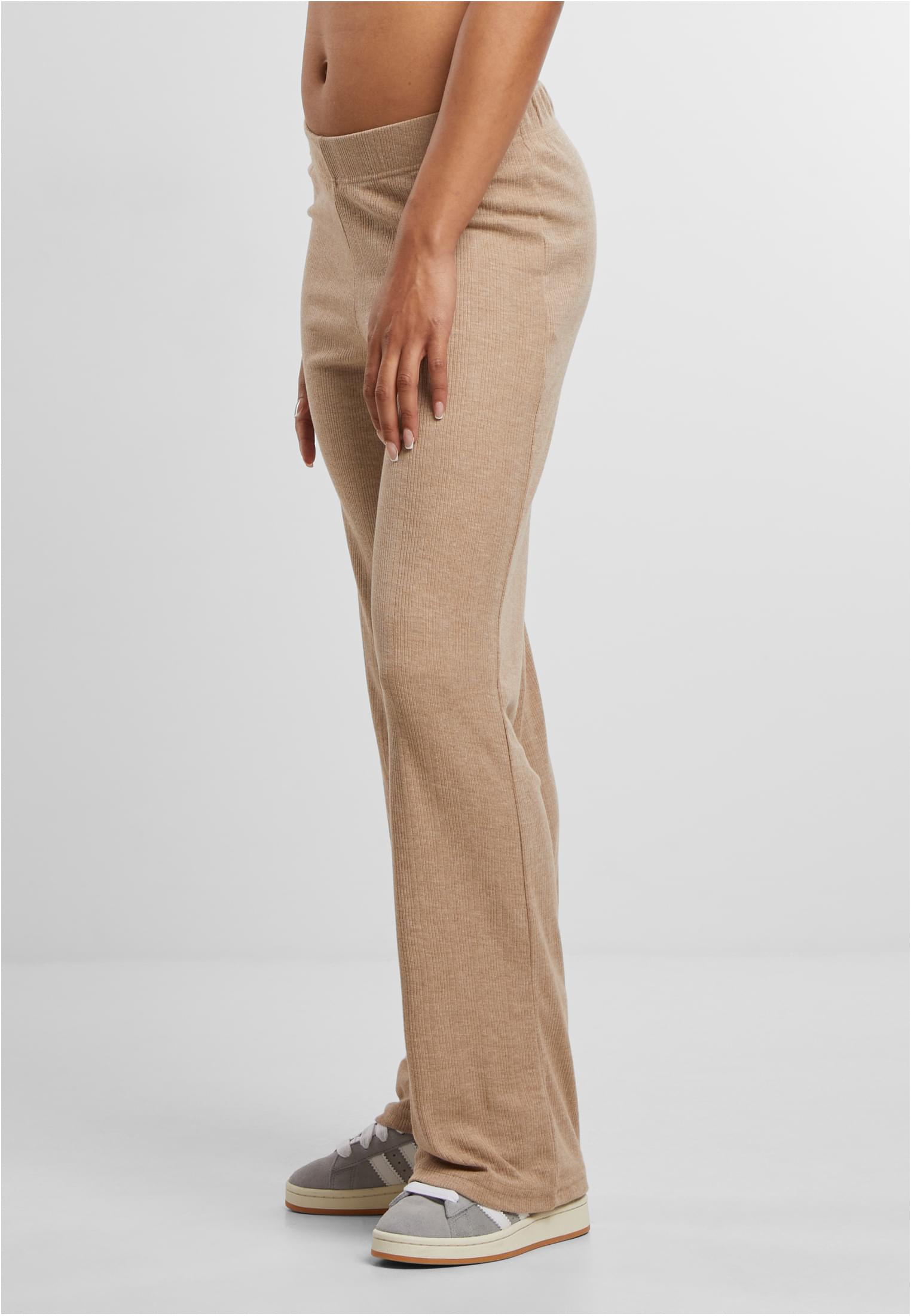 Ladies Rib Pants | beigemelange