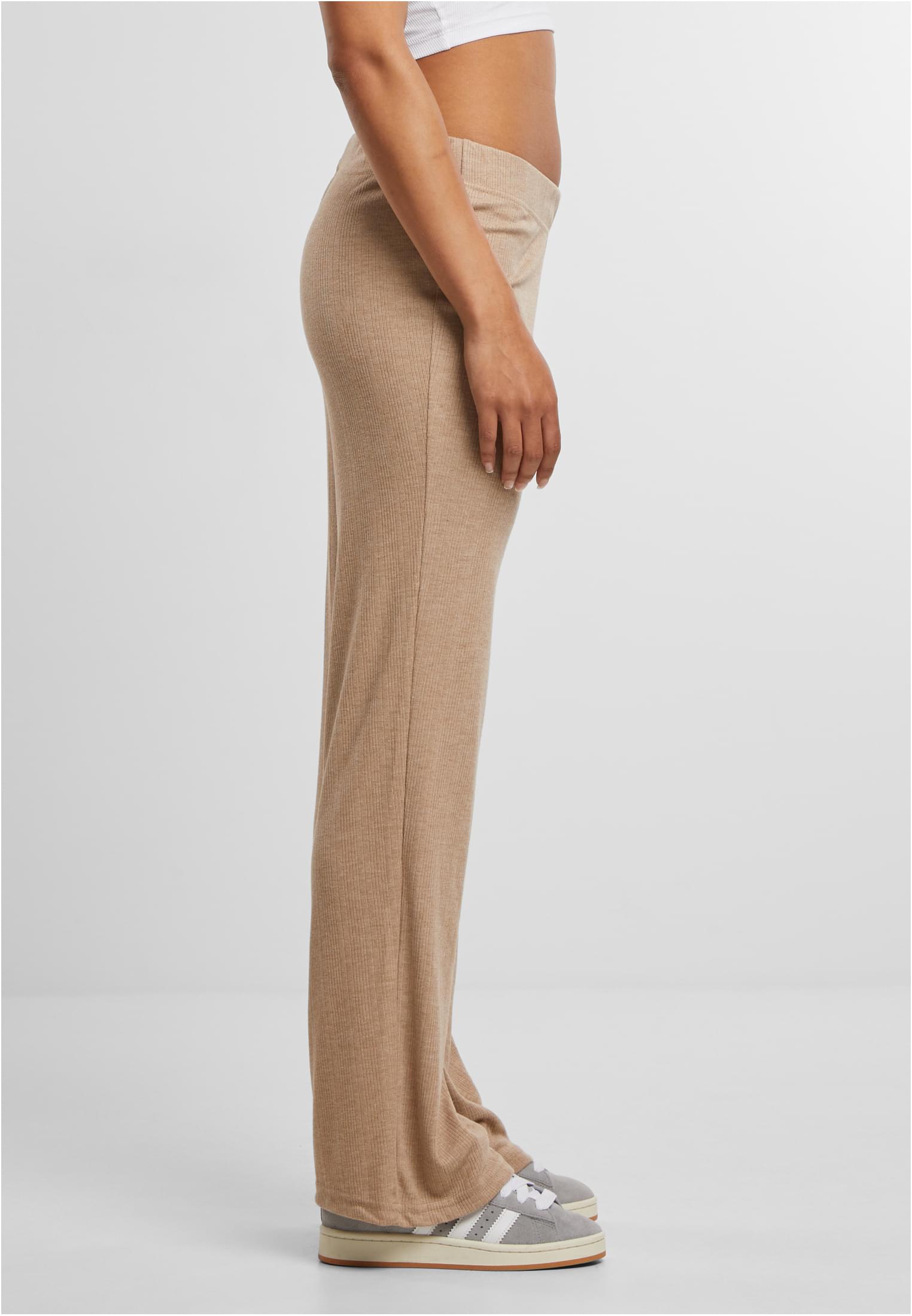 Ladies Rib Pants | beigemelange