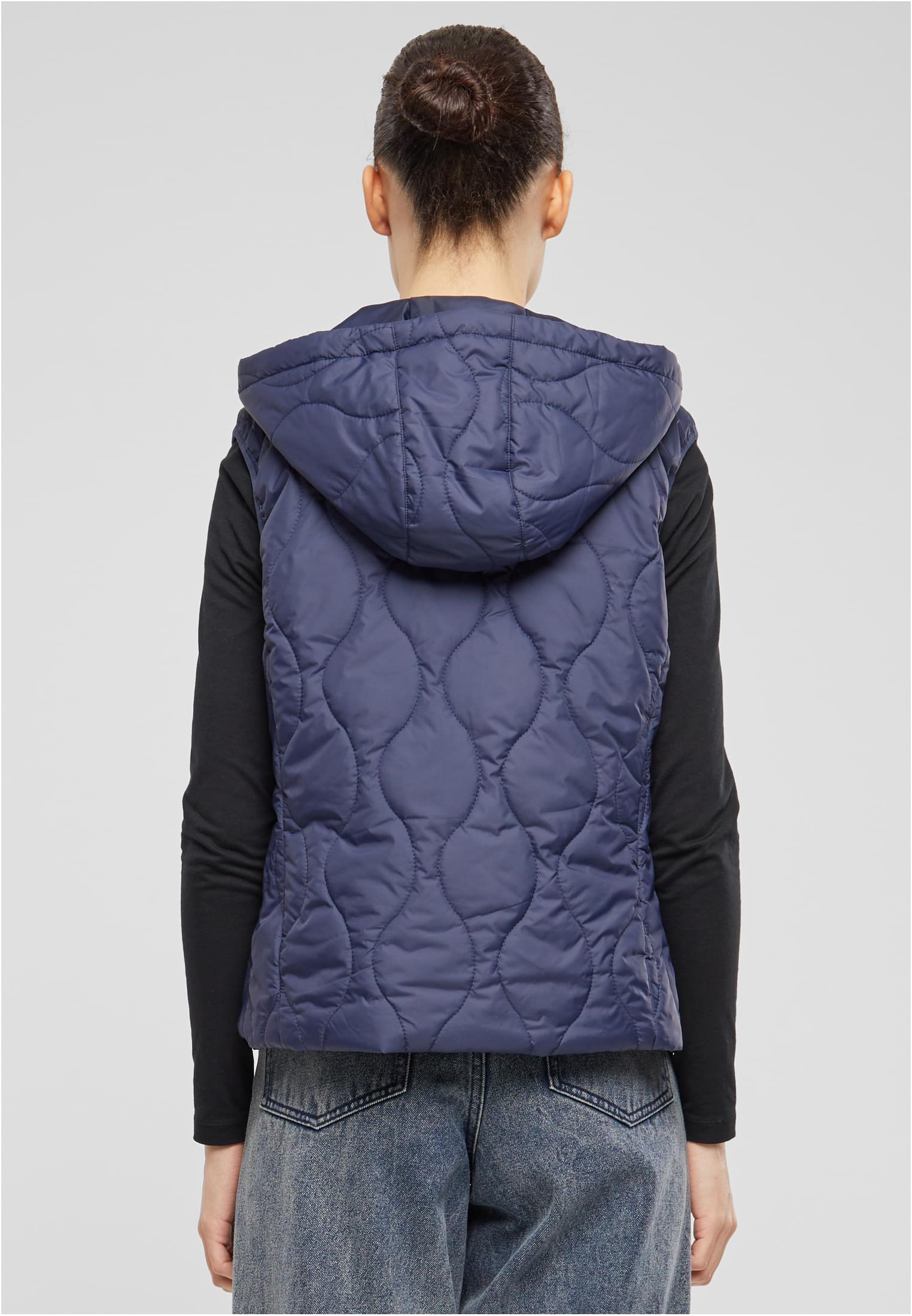 Ladies Super Light Puffer Vest | navy